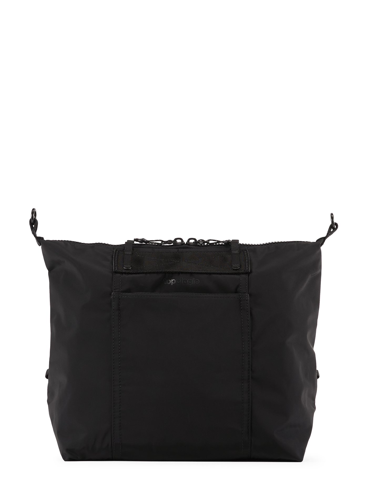 Explorer tote bag medium shoulder carry TOPOLOGIE Black