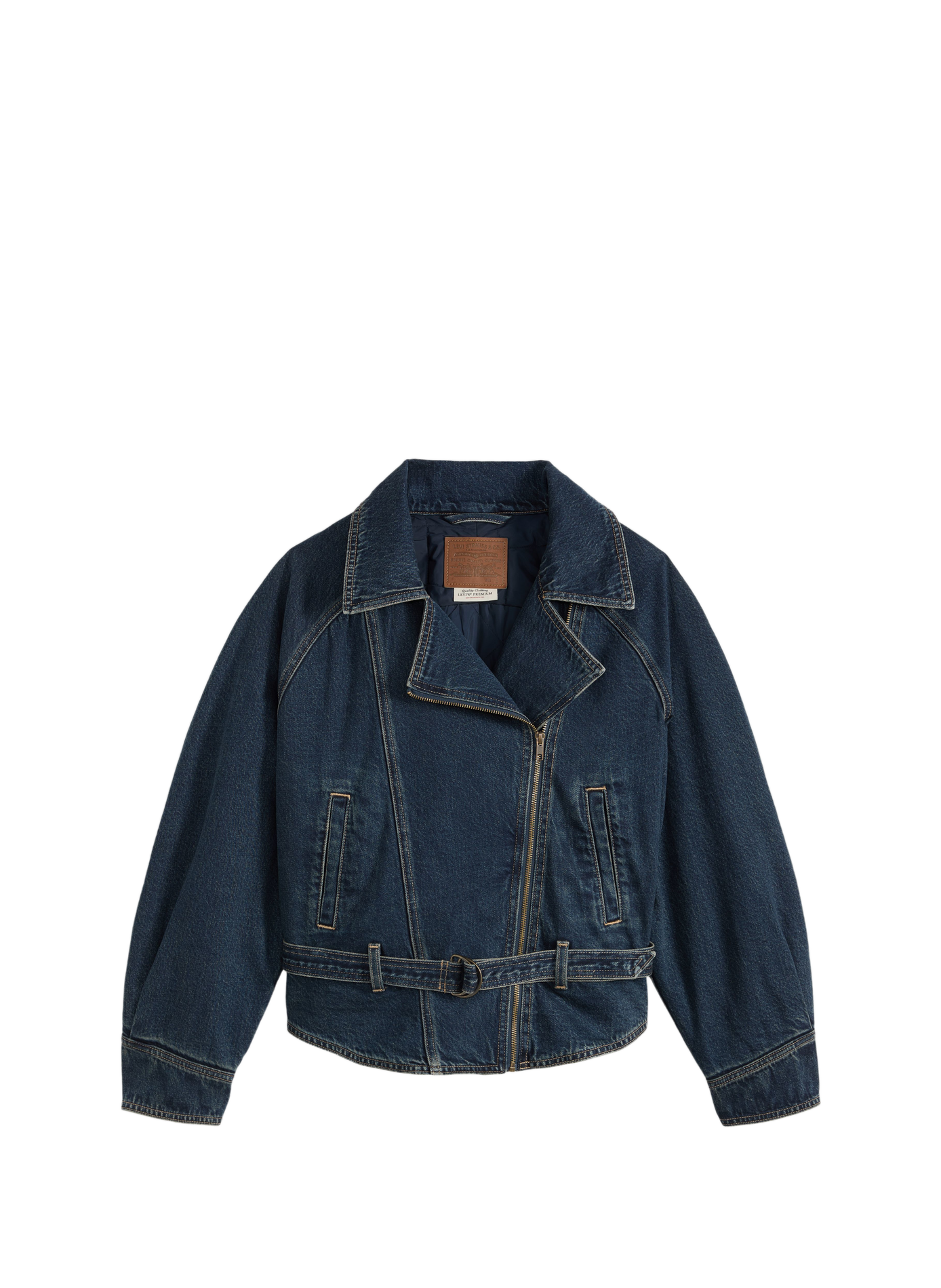 Jeansblazer aus Baumwoll-Denim LEVI'S Blau