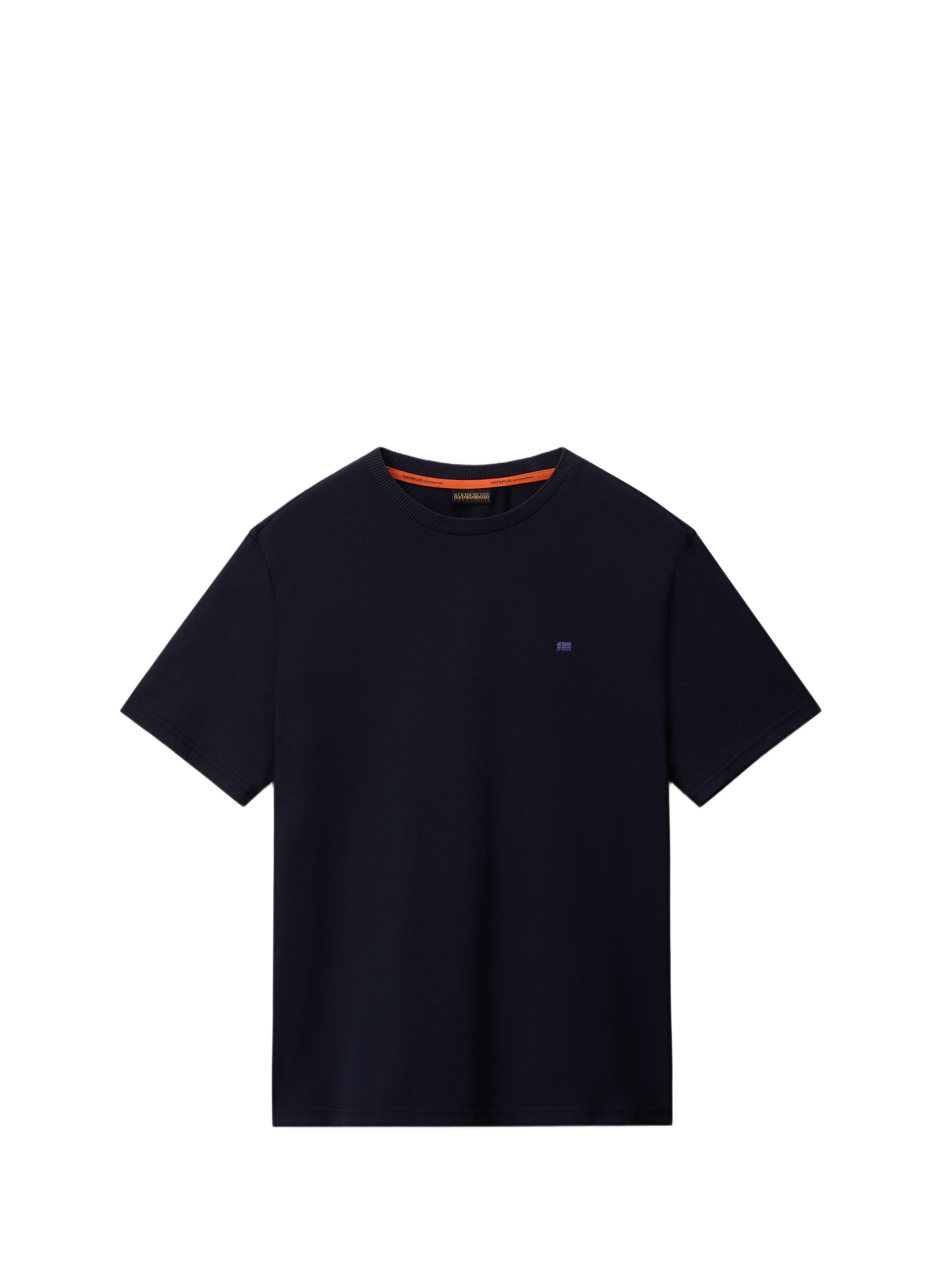 Round-neck cotton T-shirt NAPAPIJRI Blue