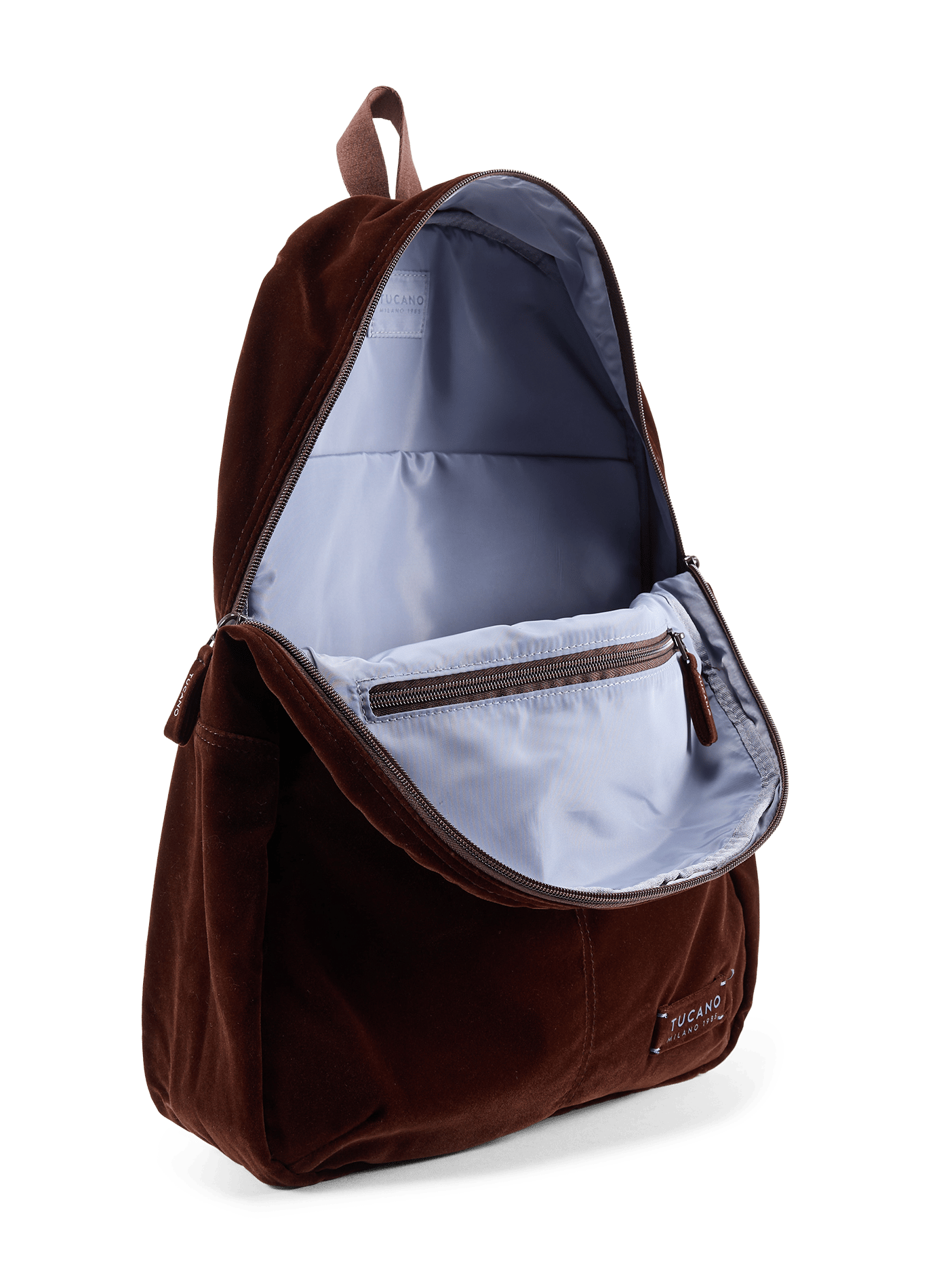 Velvet backpack TUCANO Brown
