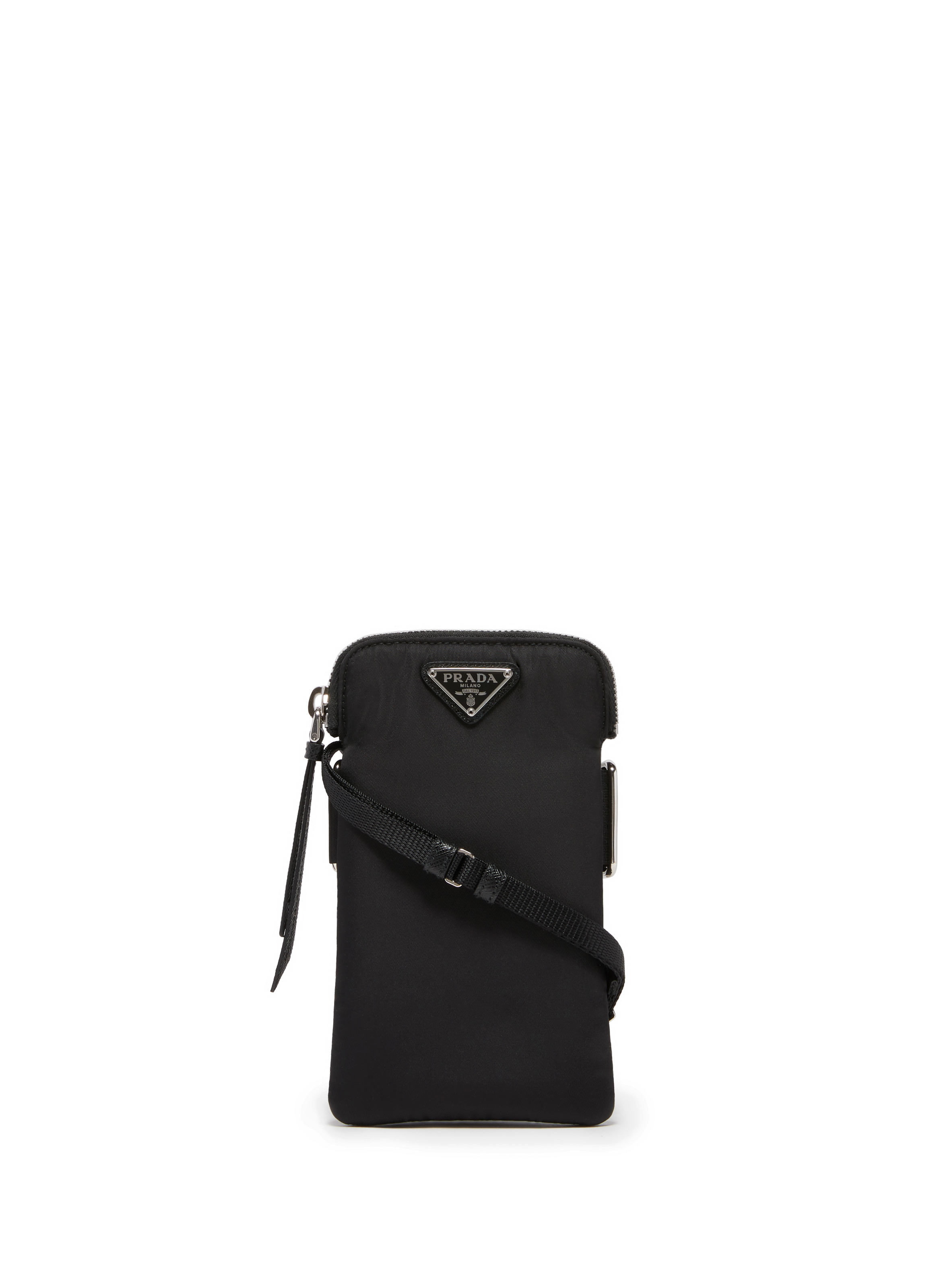 PRADA Pochette smartphone en nylon  Noir
