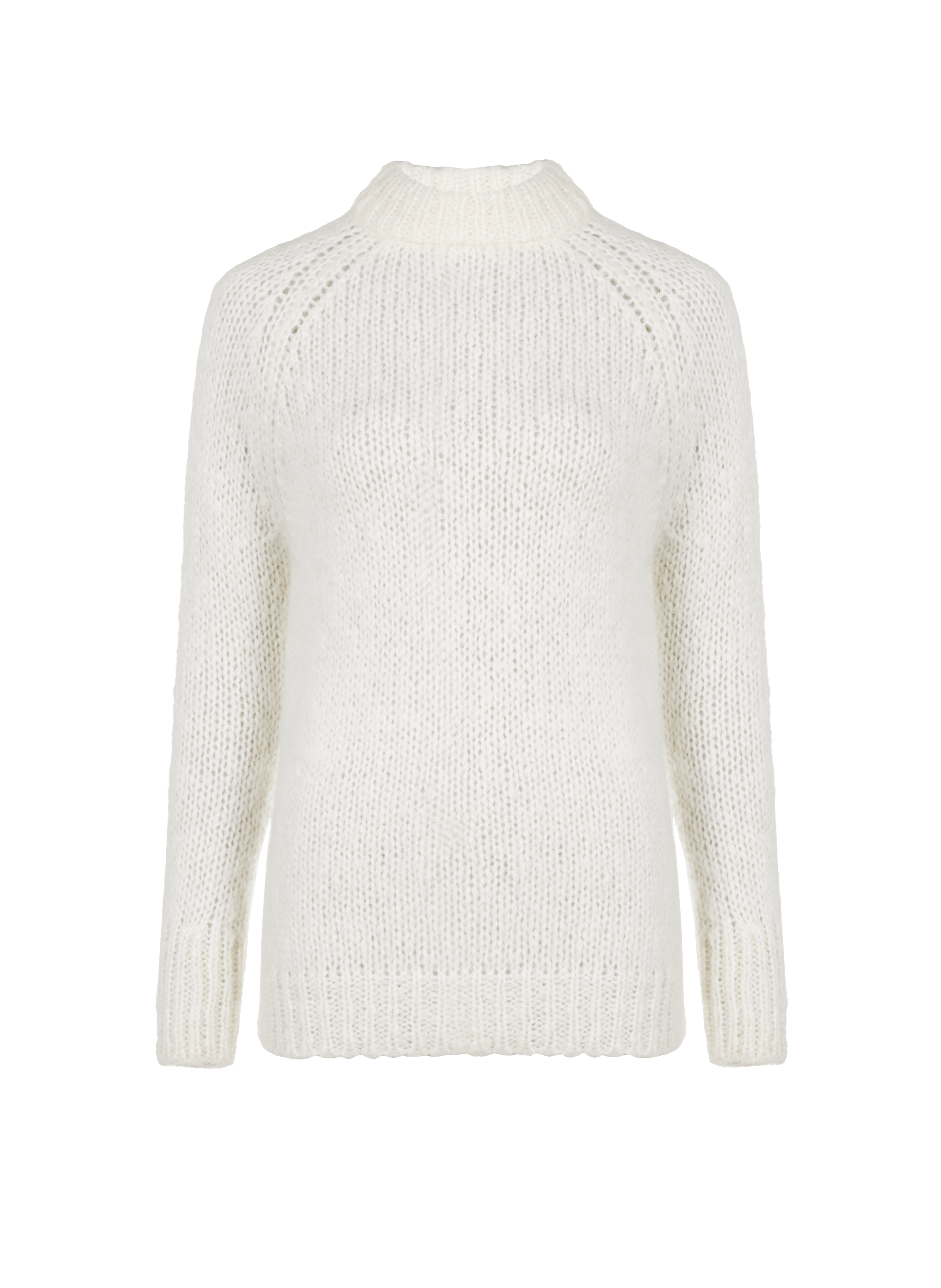 Pull en mohair et laine vierge