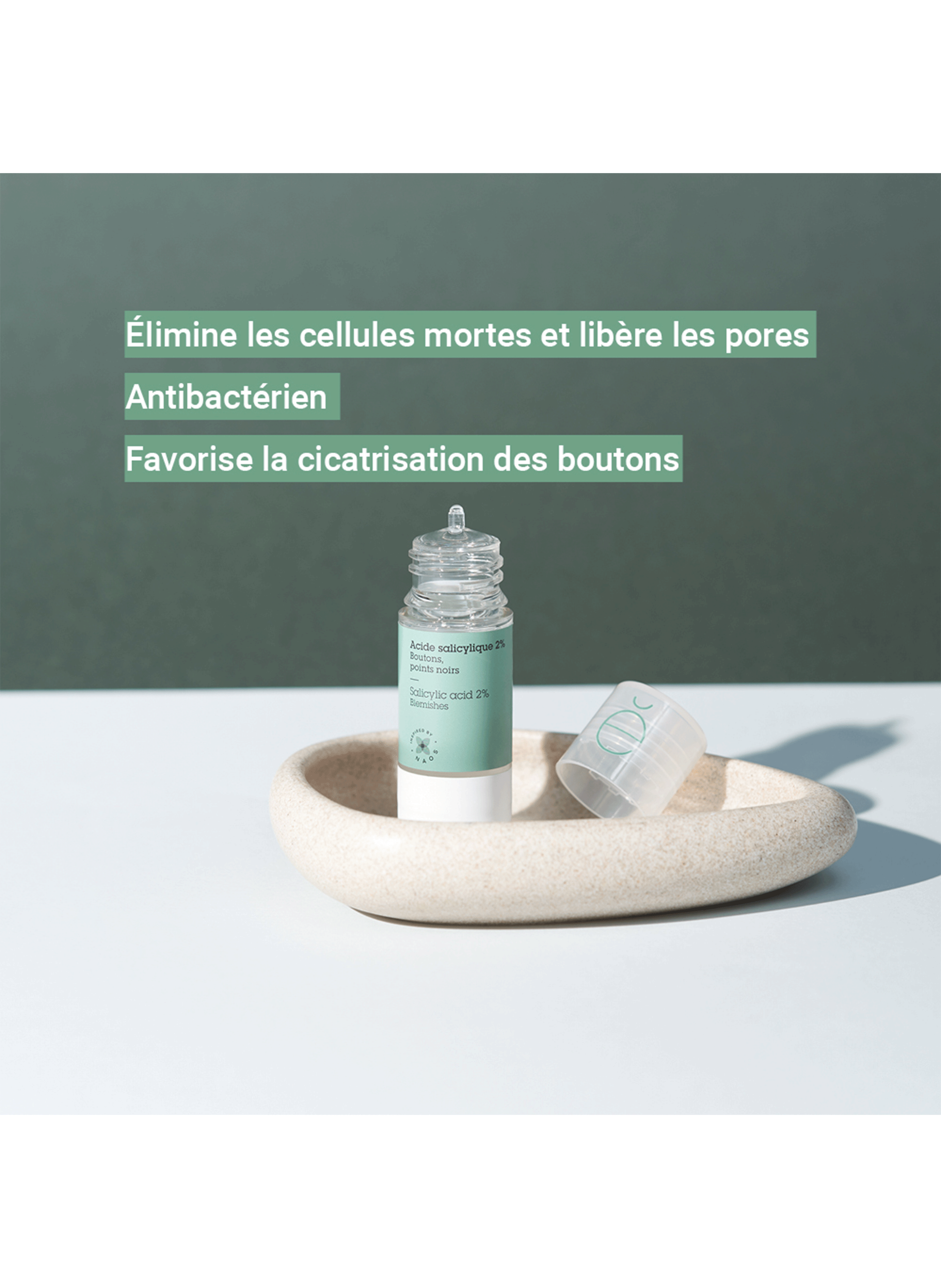 Actif pur acide salicylique 2% ETAT PUR No color