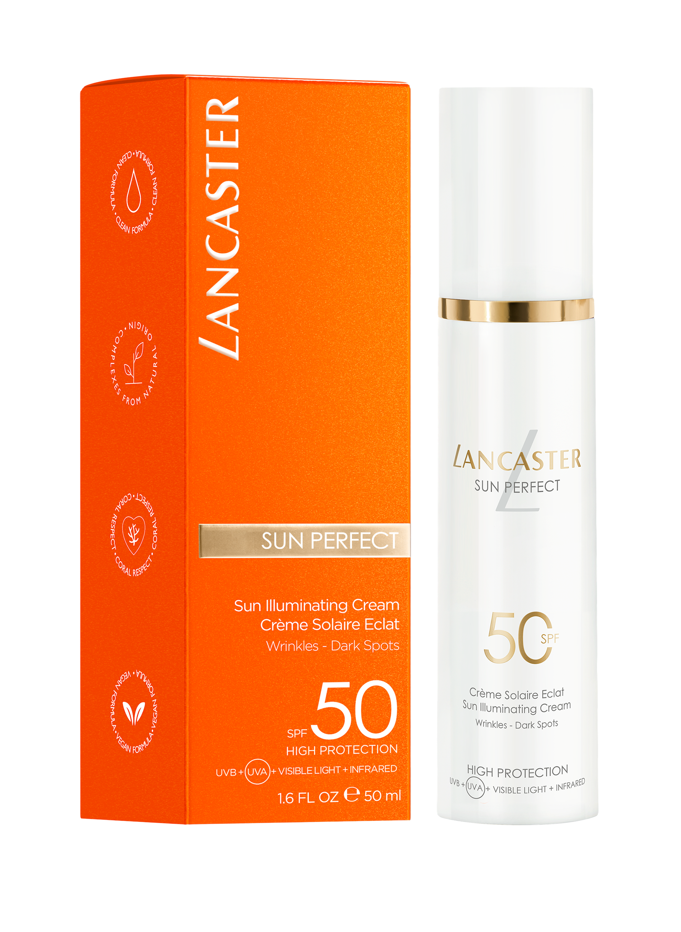 Sun Perfect - Face Sunscreen SPF50 LANCASTER No color