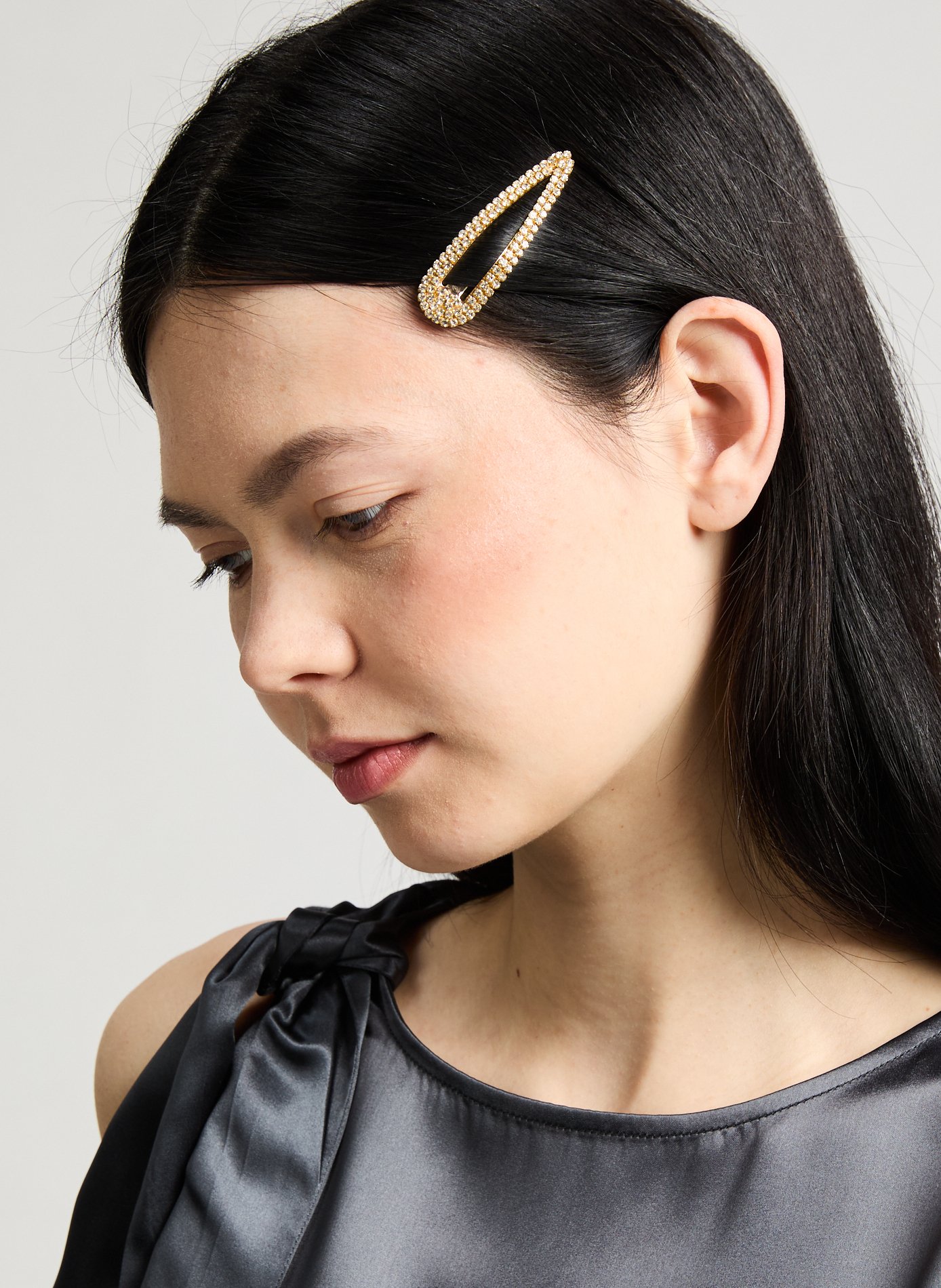 Barette à strass SAISON 1865 Doré