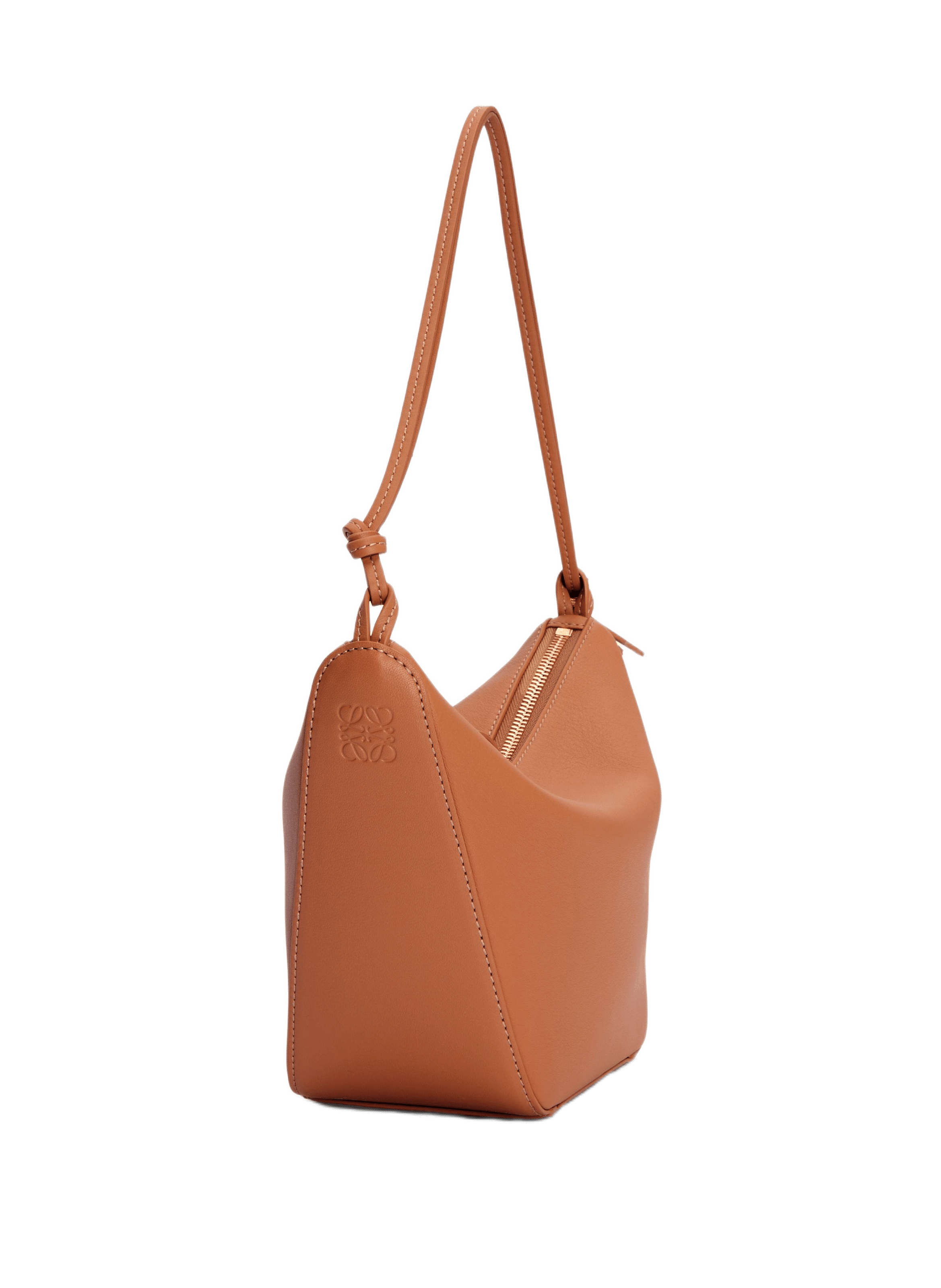 Mini Hammock hobo leather bag LOEWE Brown