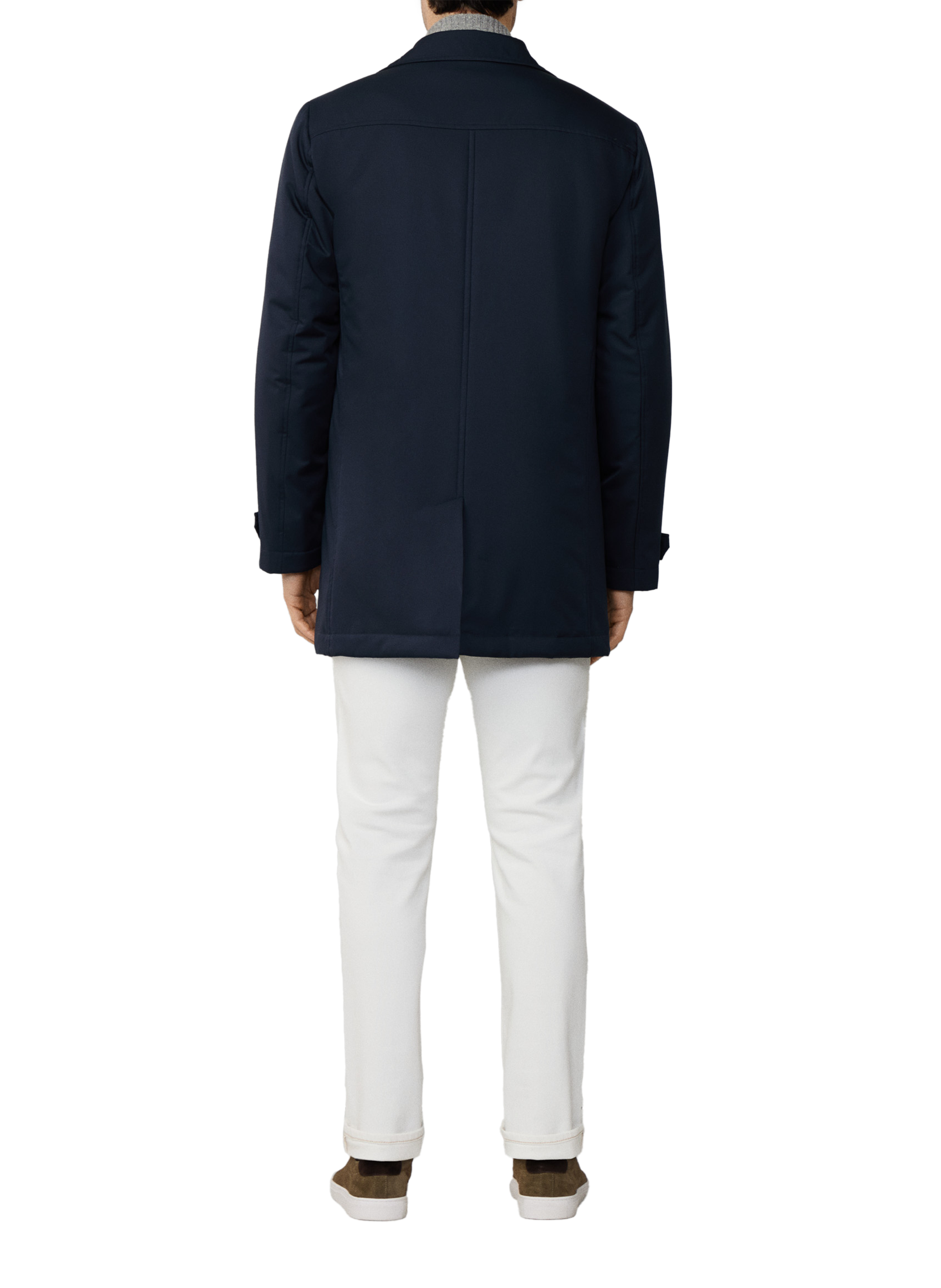 Trench coat matelassé FACONNABLE Bleu