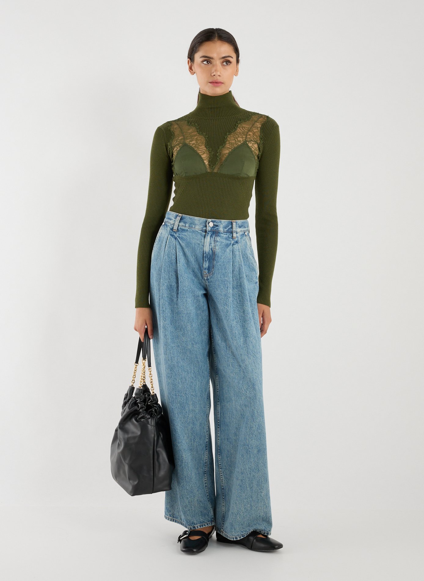 Sac à main Miami en cuir  DEMELLIER LONDON Noir