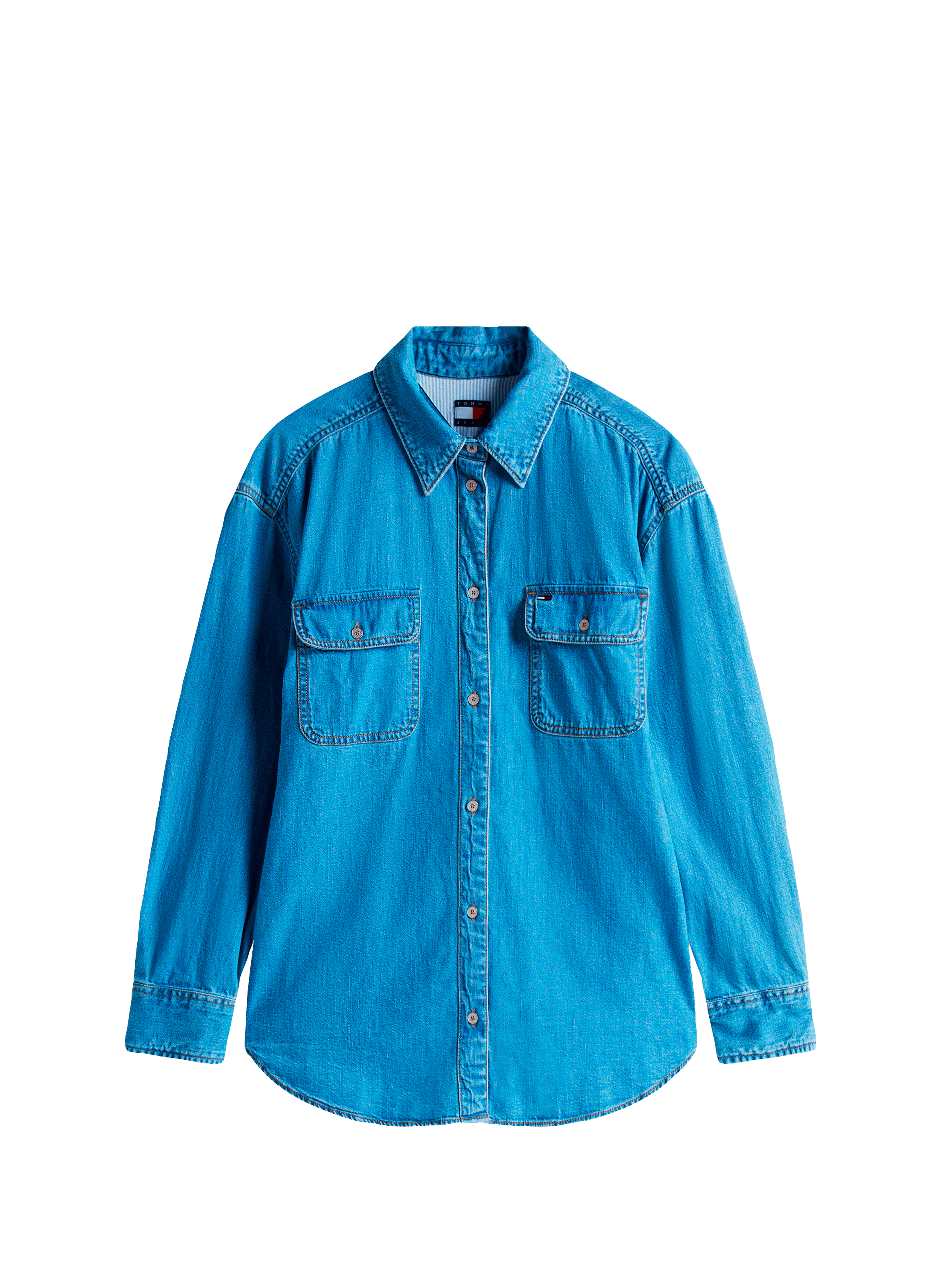 Casual denim shirt TOMMY HILFIGER Blue