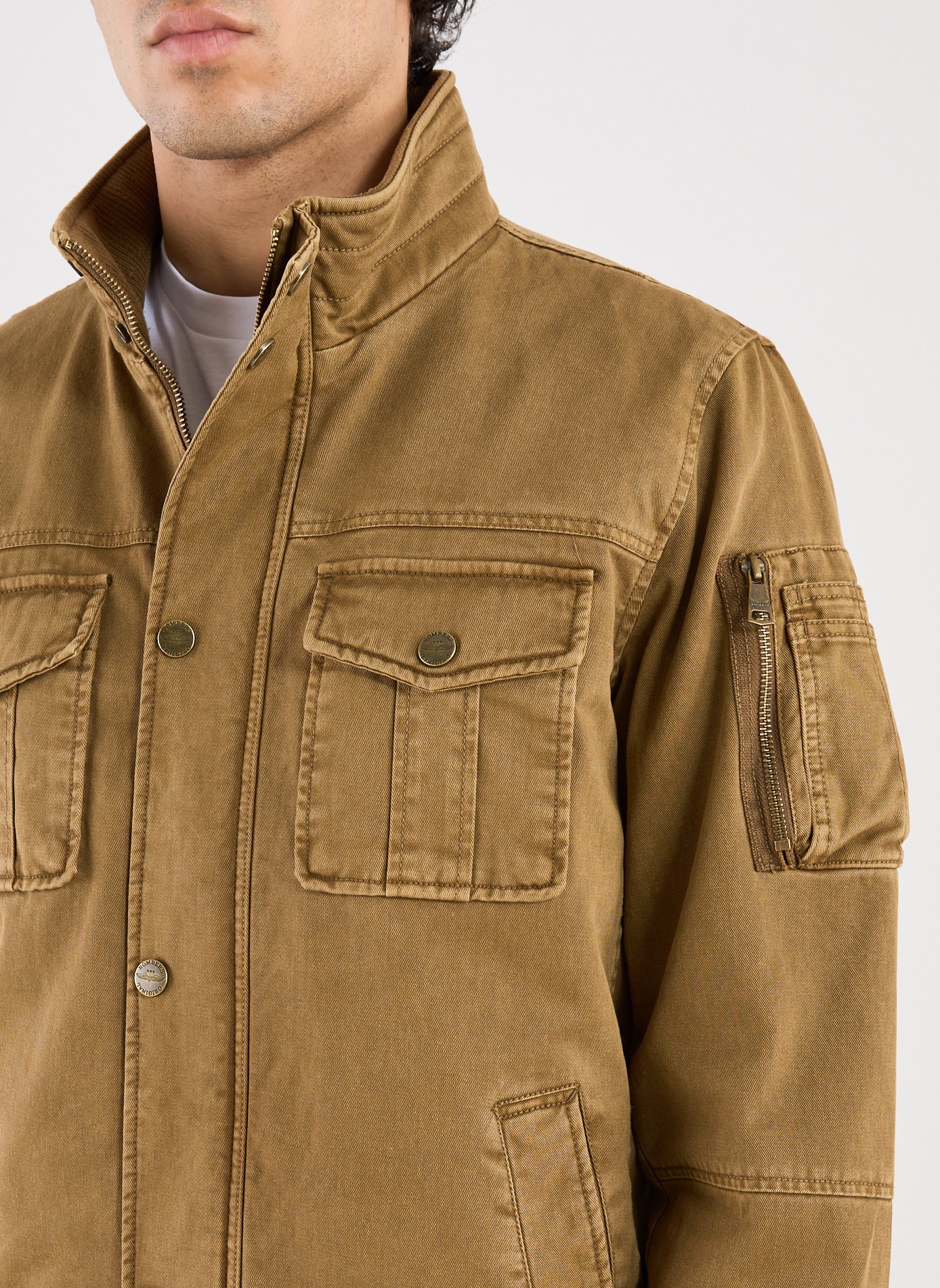 Blouson Dover en coton BOMBERS ORIGINAL Beige