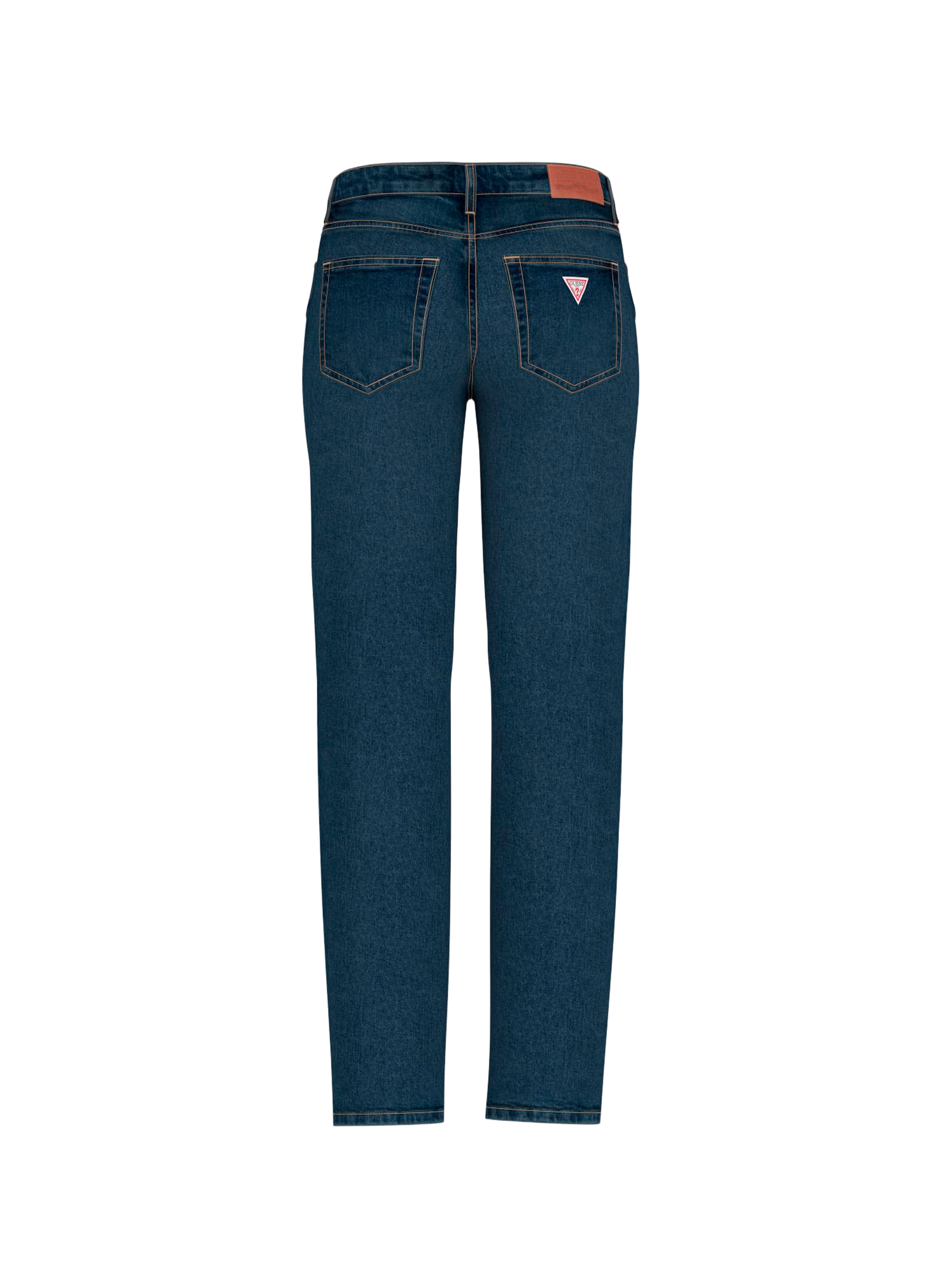 Five-pocket cotton blend jeans GUESS Blue