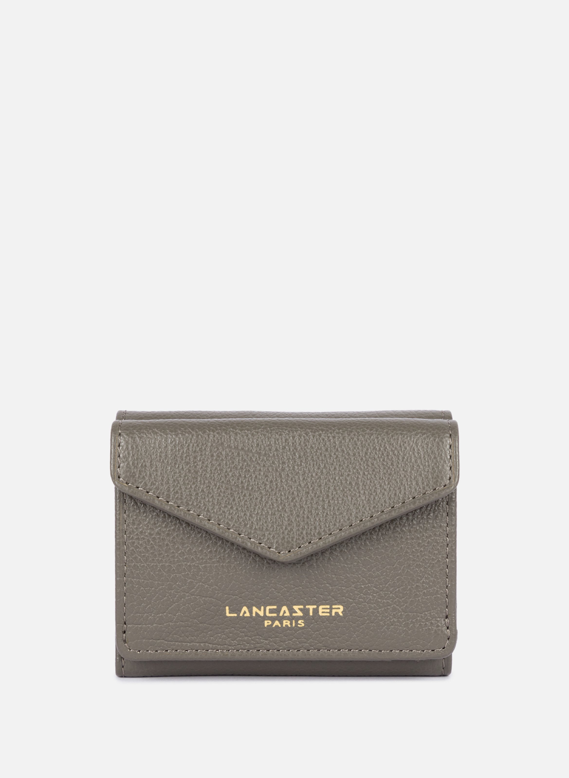 LANCASTER Mini portefeuille dos à dos - dune Gris