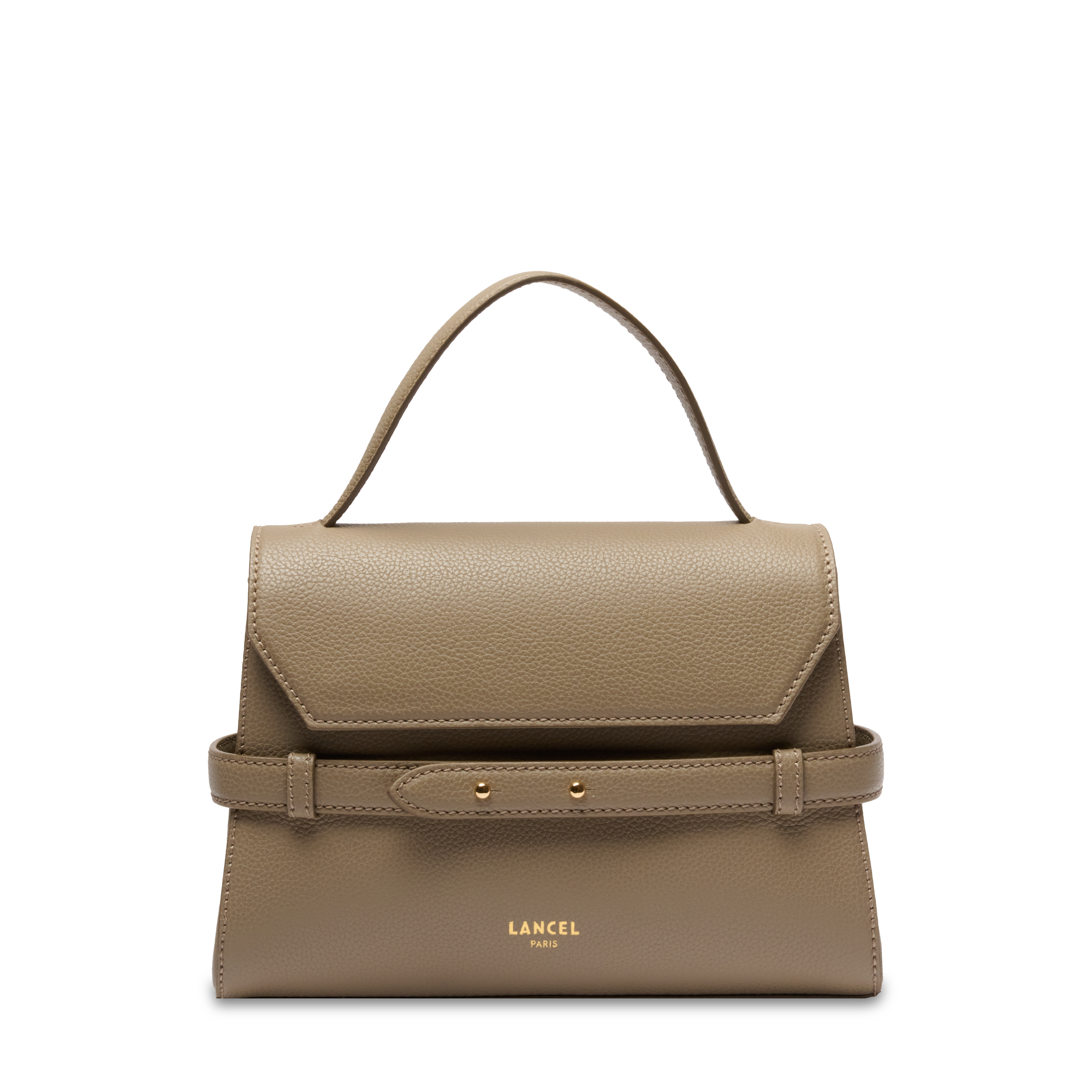Sac porté main faubourg de lancel en cuir LANCEL Beige