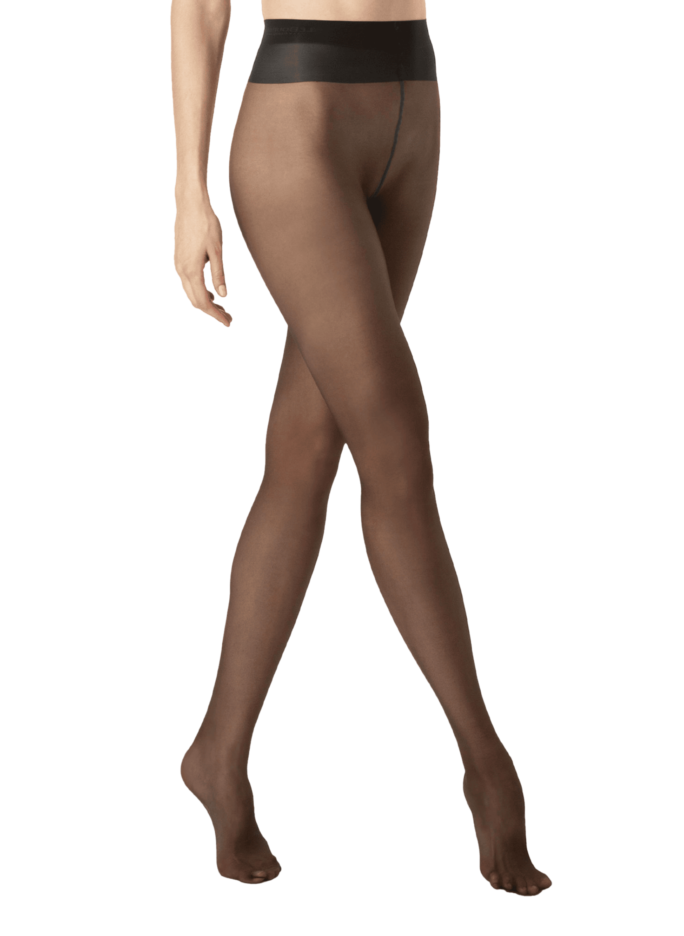 Opaque Tights Matte 10 TRANSPARENT MAT 10 Nearly black