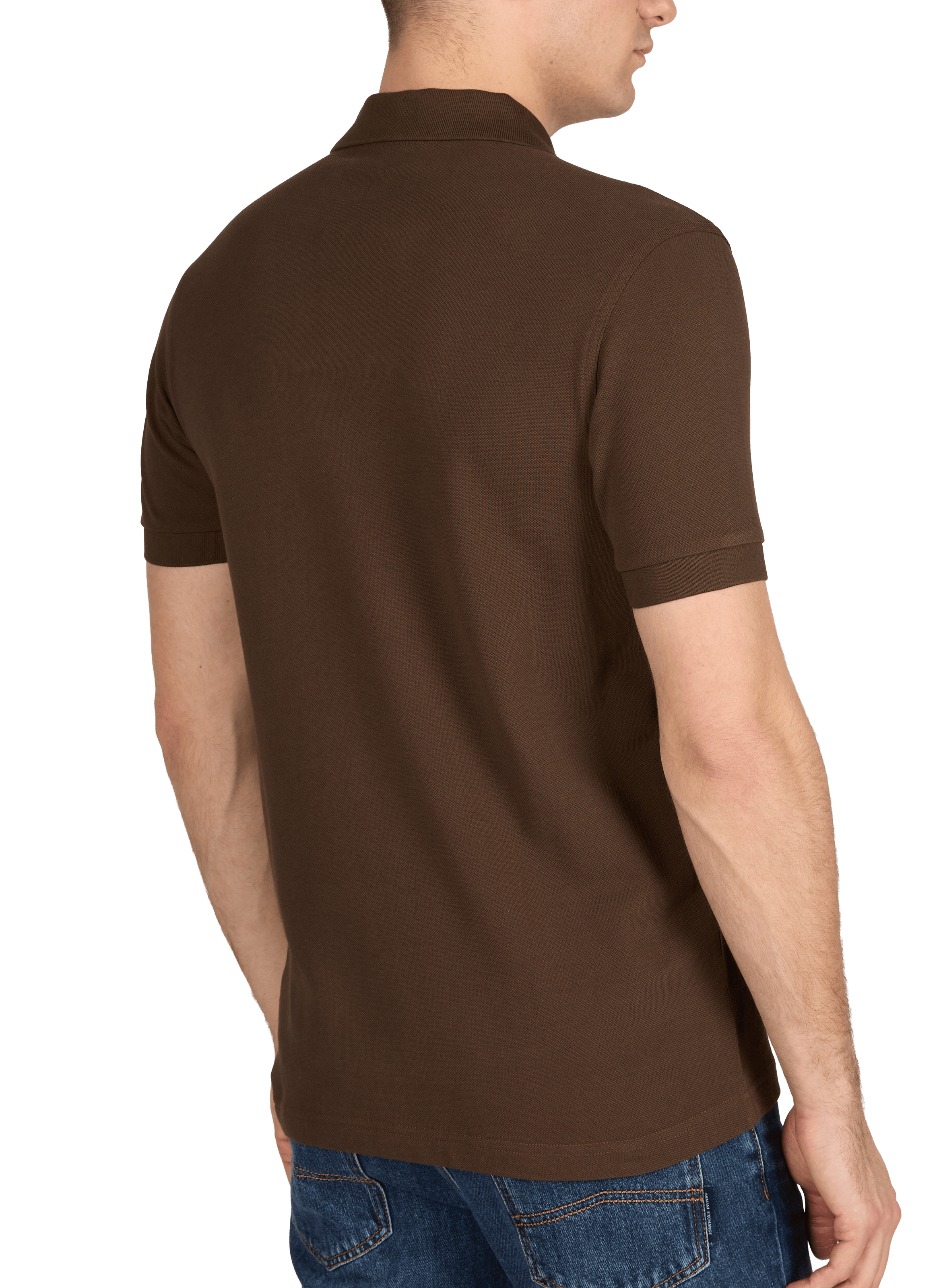 Polo en coton piqué FRED PERRY Marron