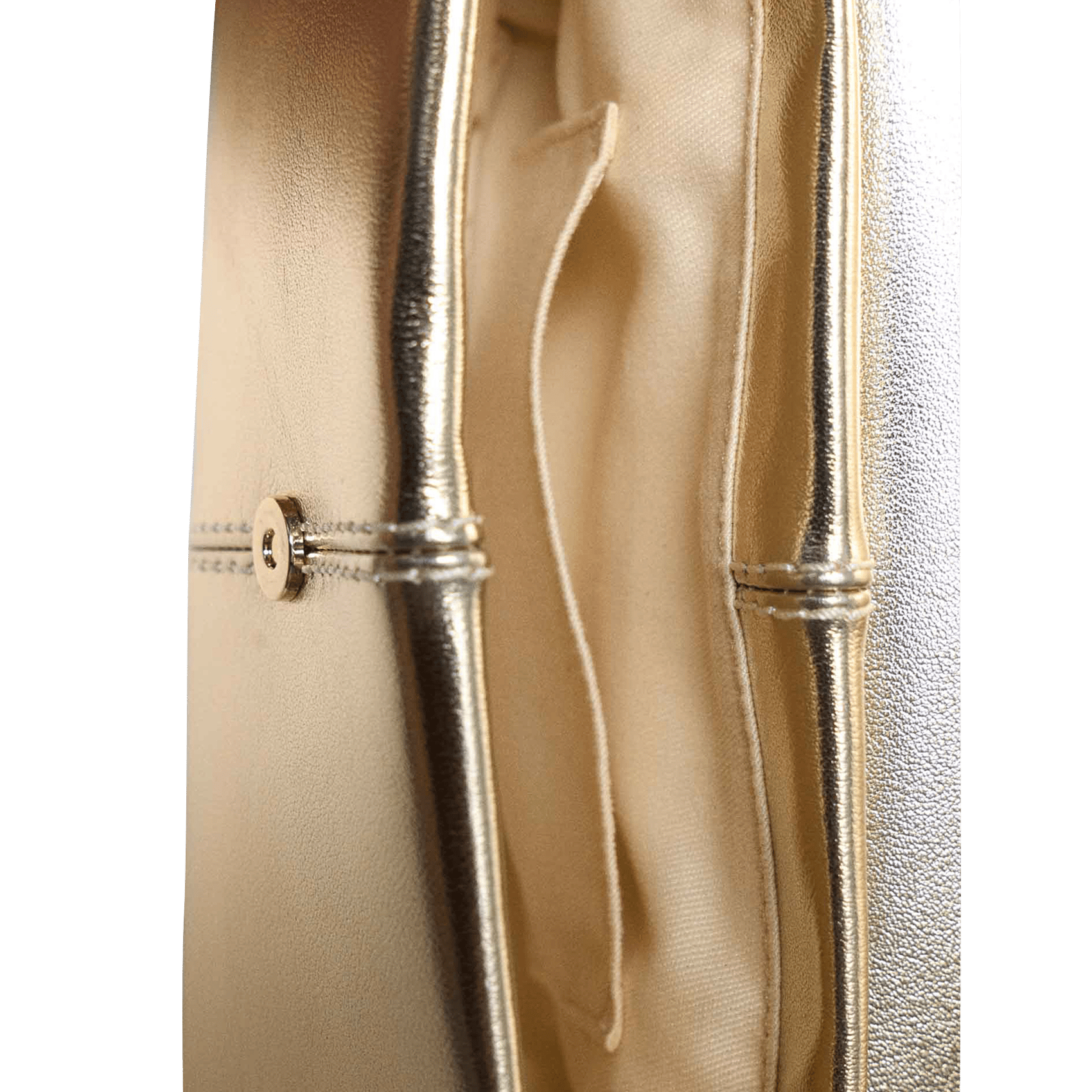 Sac bandoulière en cuir miss m MAJE Doré