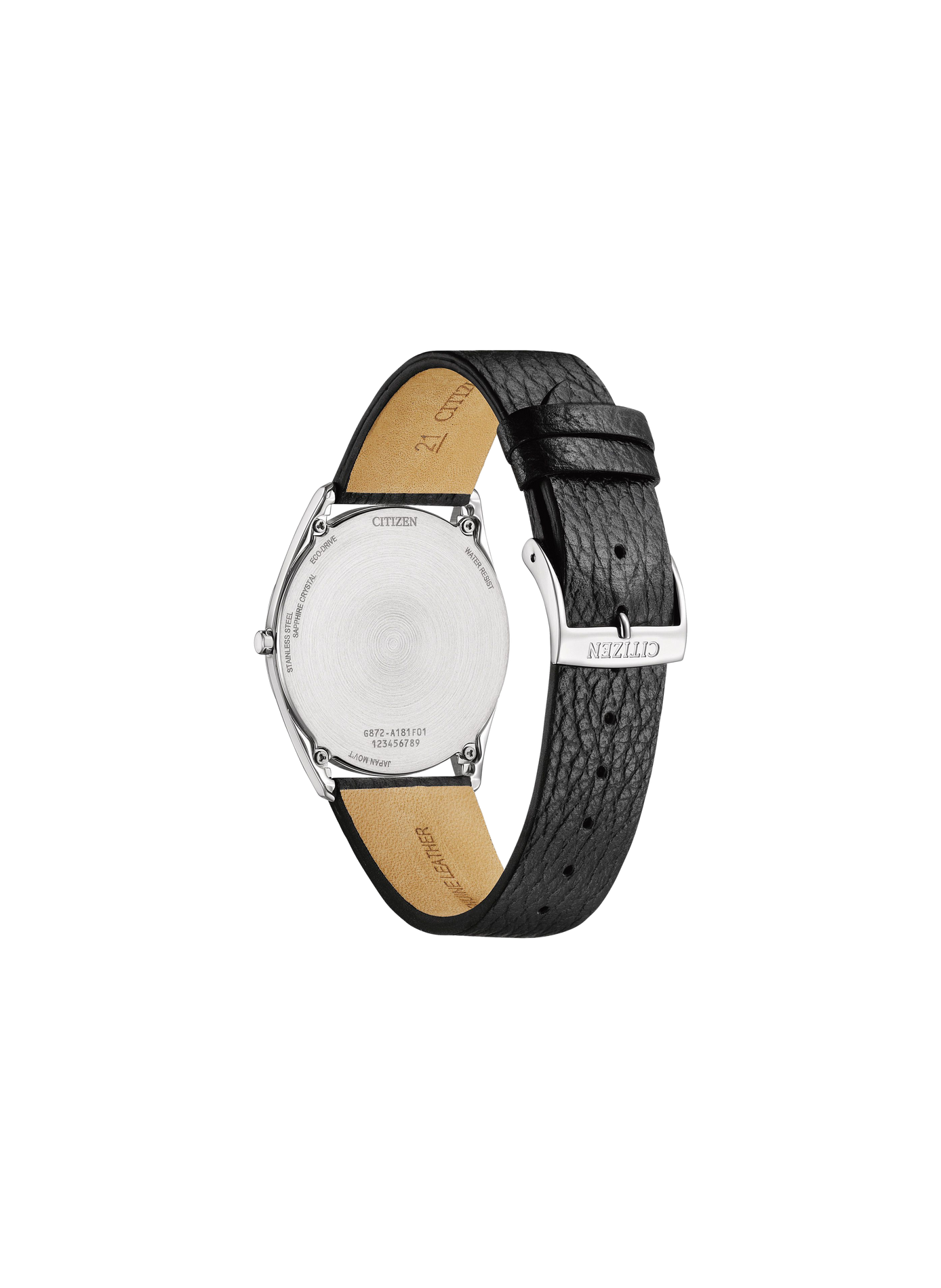 Montre Suratto Eco-Drive en acier inoxydable CITIZEN Gris