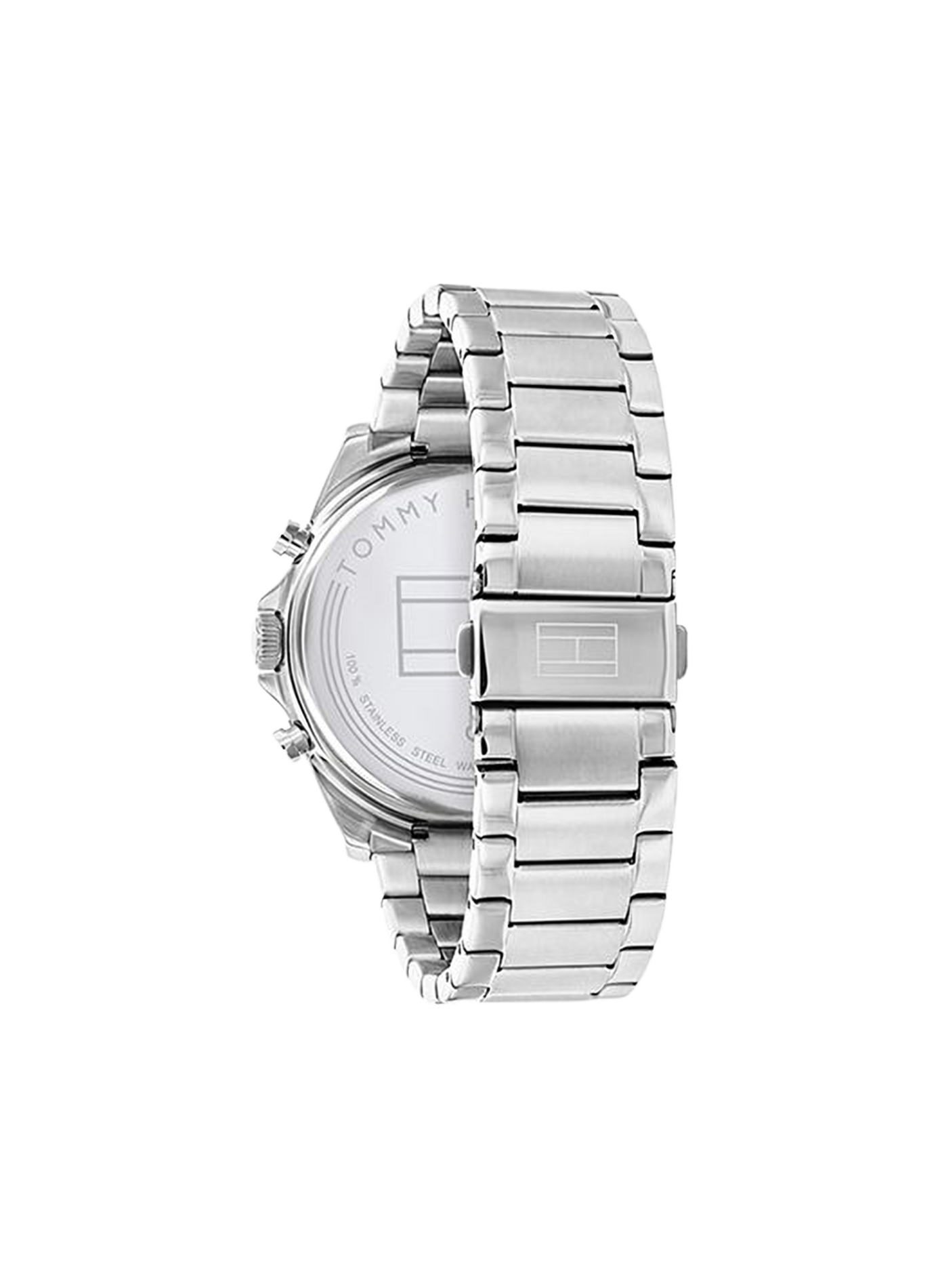 Montre quartz Baker en acier inoxydable TOMMY HILFIGER MONTRES Argent