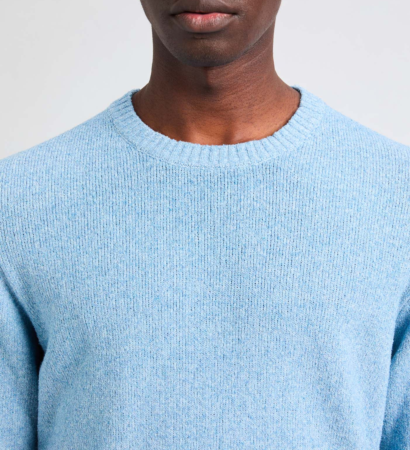 Cotton-blend jumper AU PRINTEMPS PARIS Blue