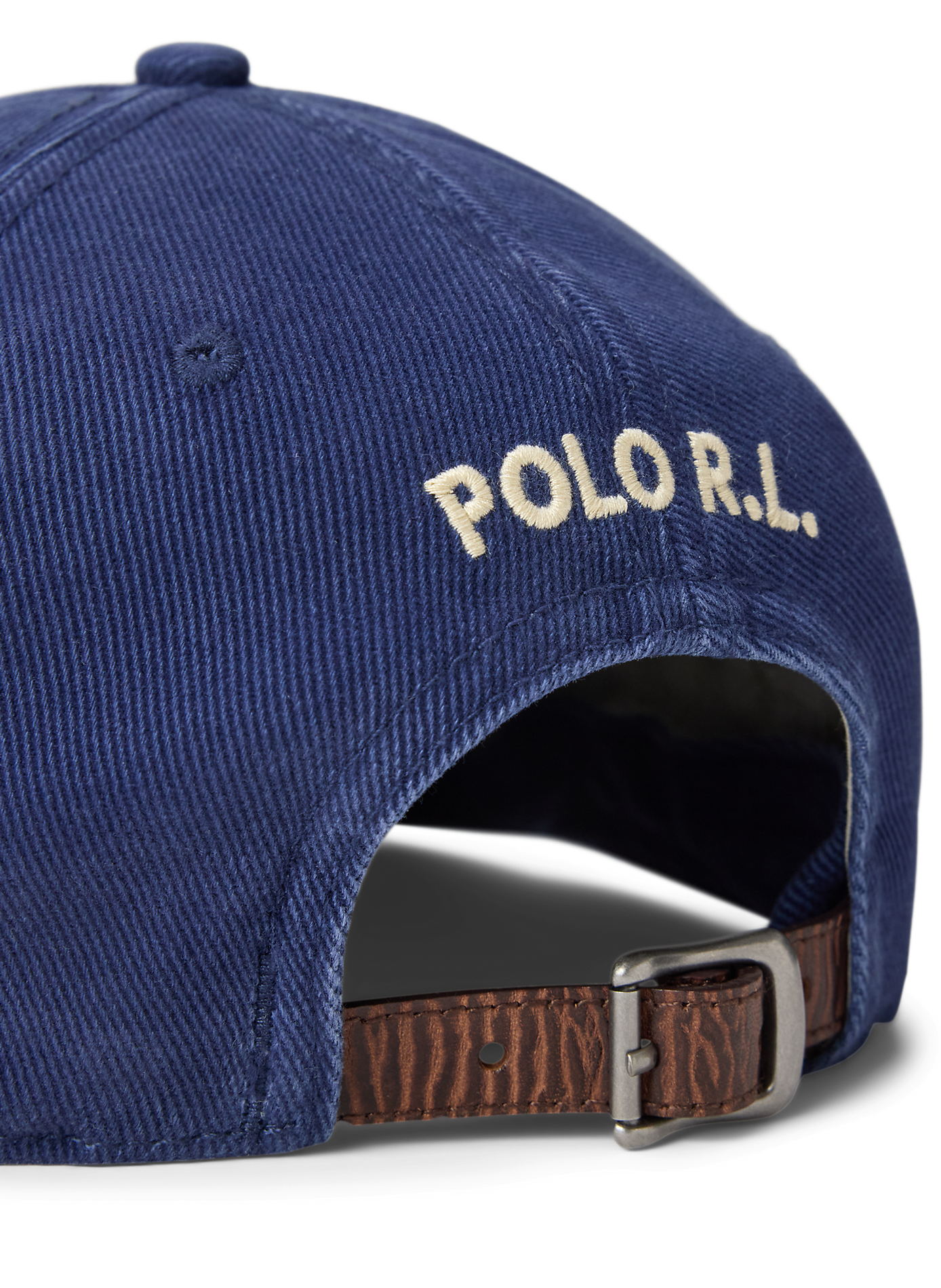 Cotton baseball cap with embroidered logo  POLO RALPH LAUREN Blue