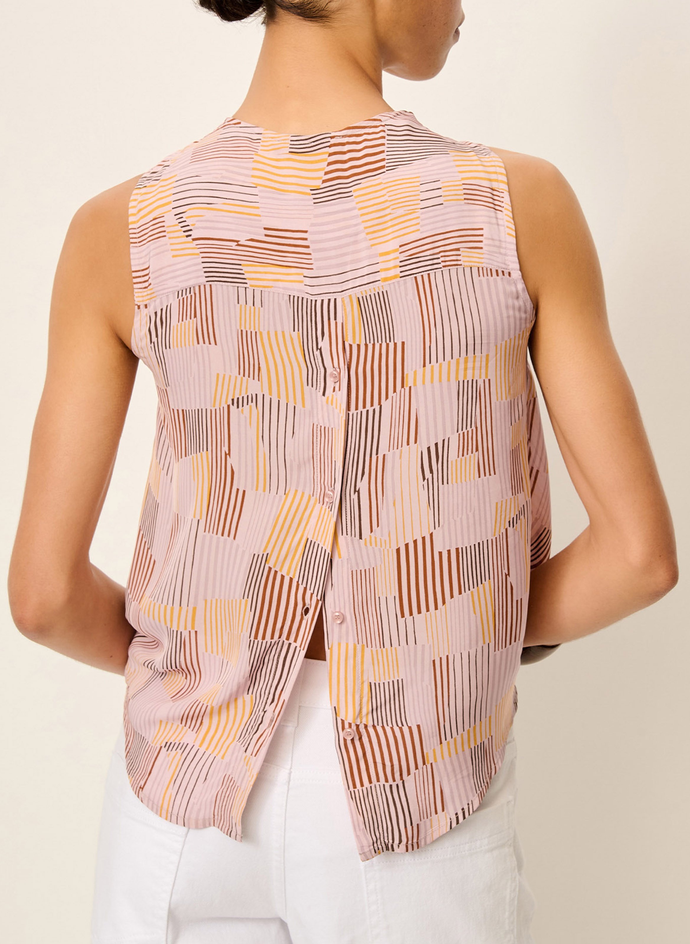 Top sans manches esprit foulard atrano SESSUN Multicolore