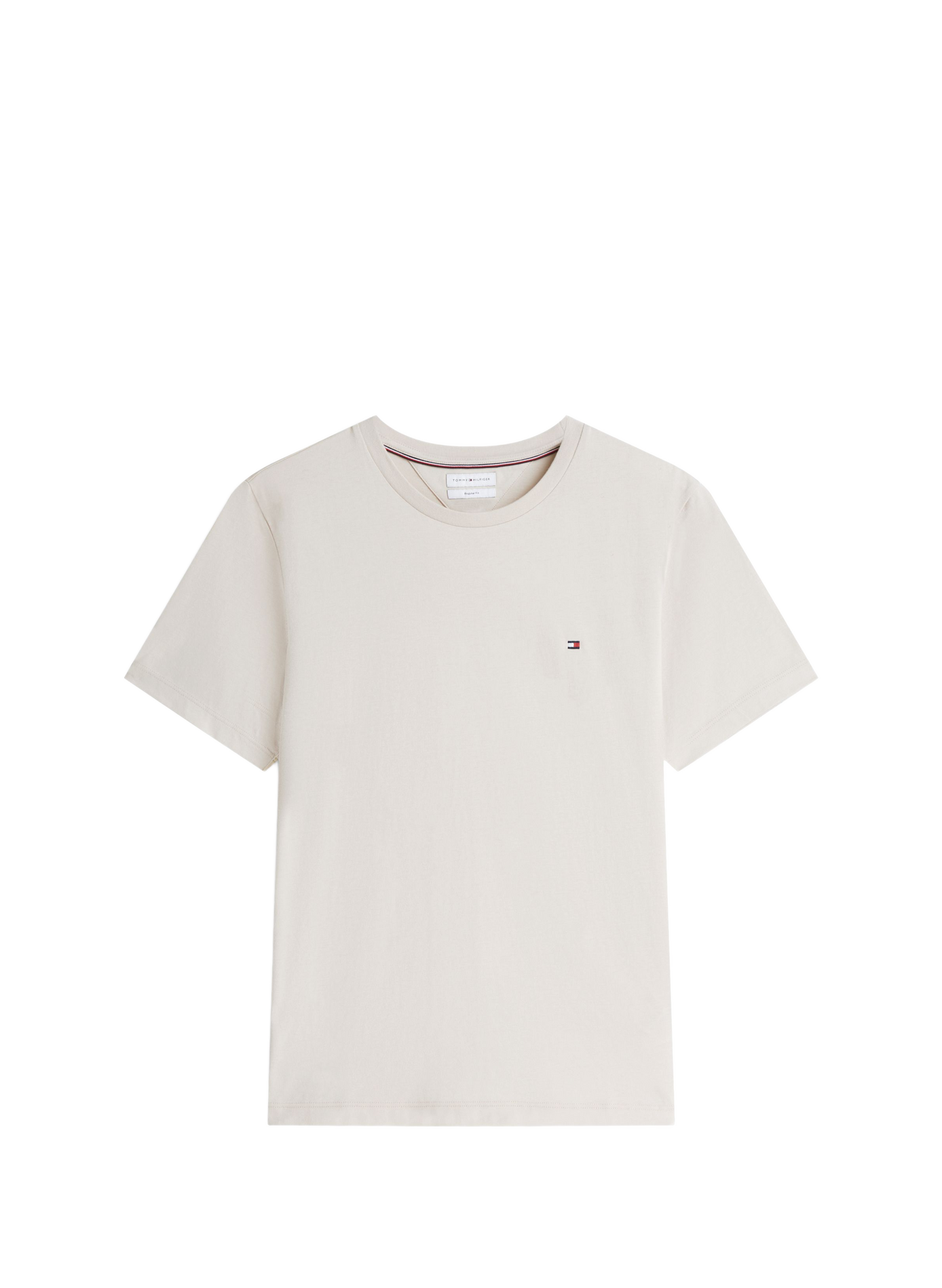 Classic Cotton T-Shirt TOMMY HILFIGER Beige