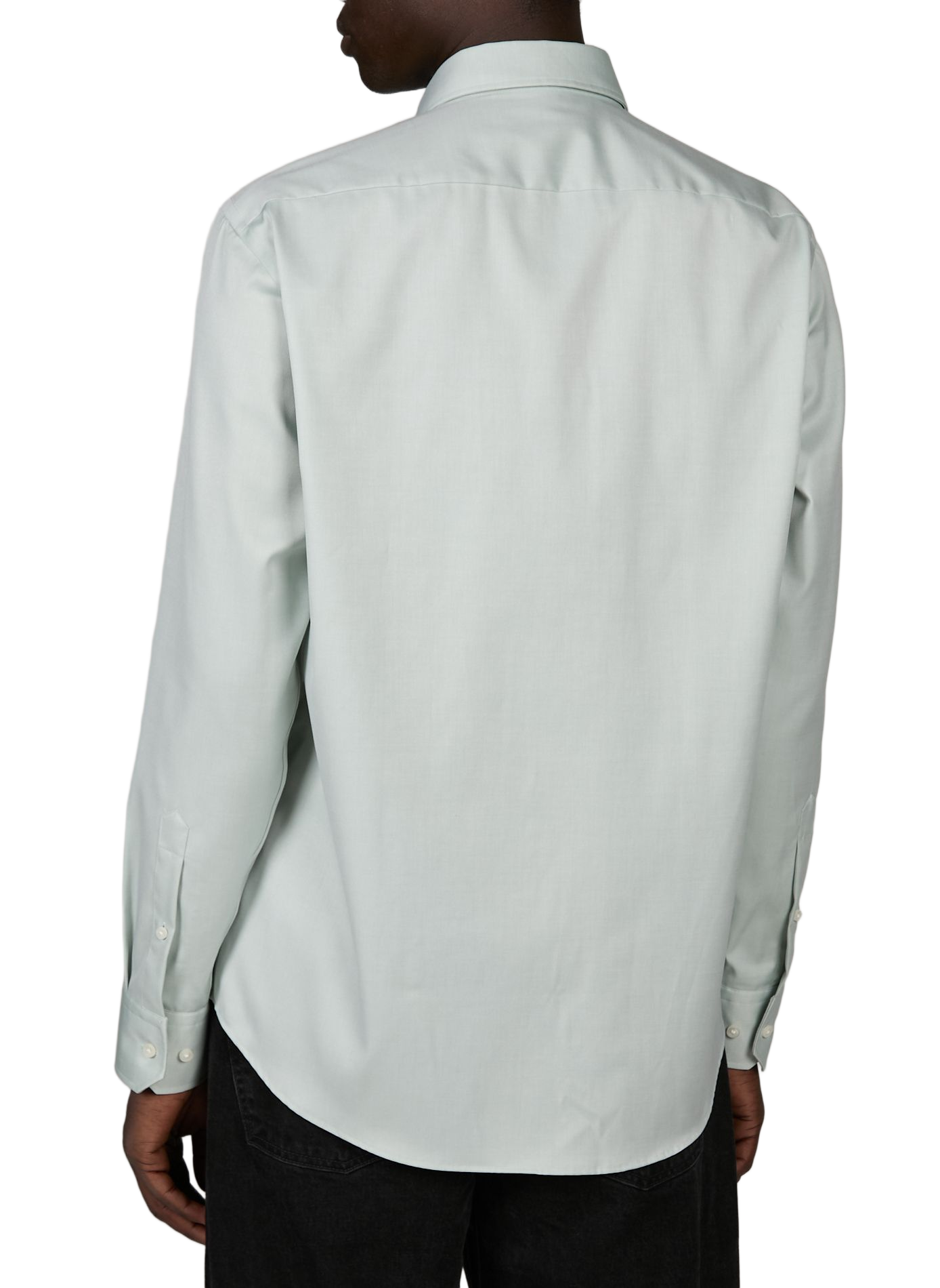 Straight cotton shirt BOSS Green