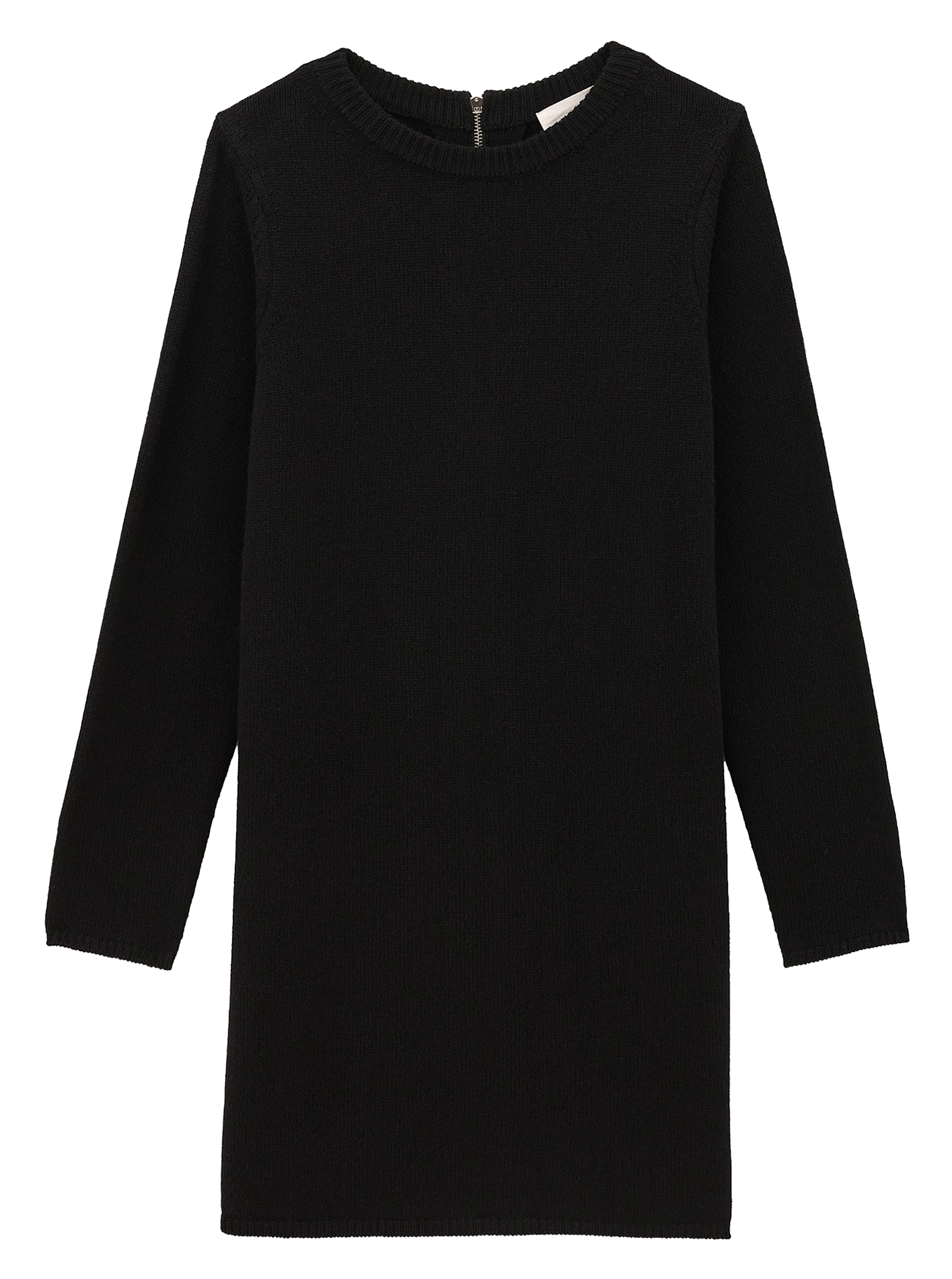 Robe droite en laine mélangée atess BA&SH Noir