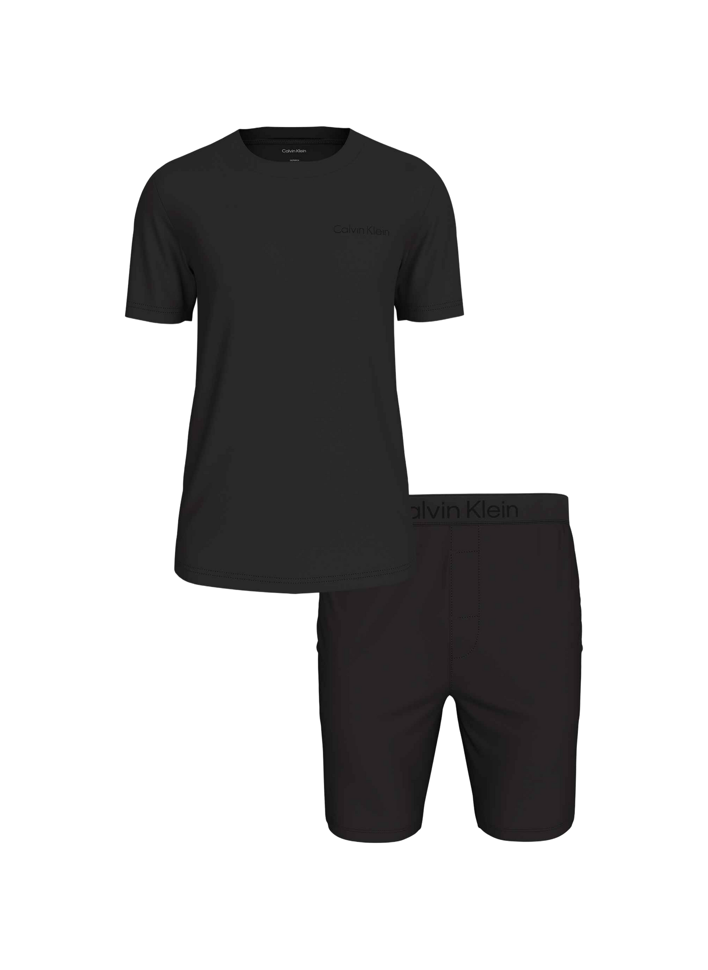 Ensemble pyjama court CALVIN KLEIN Noir