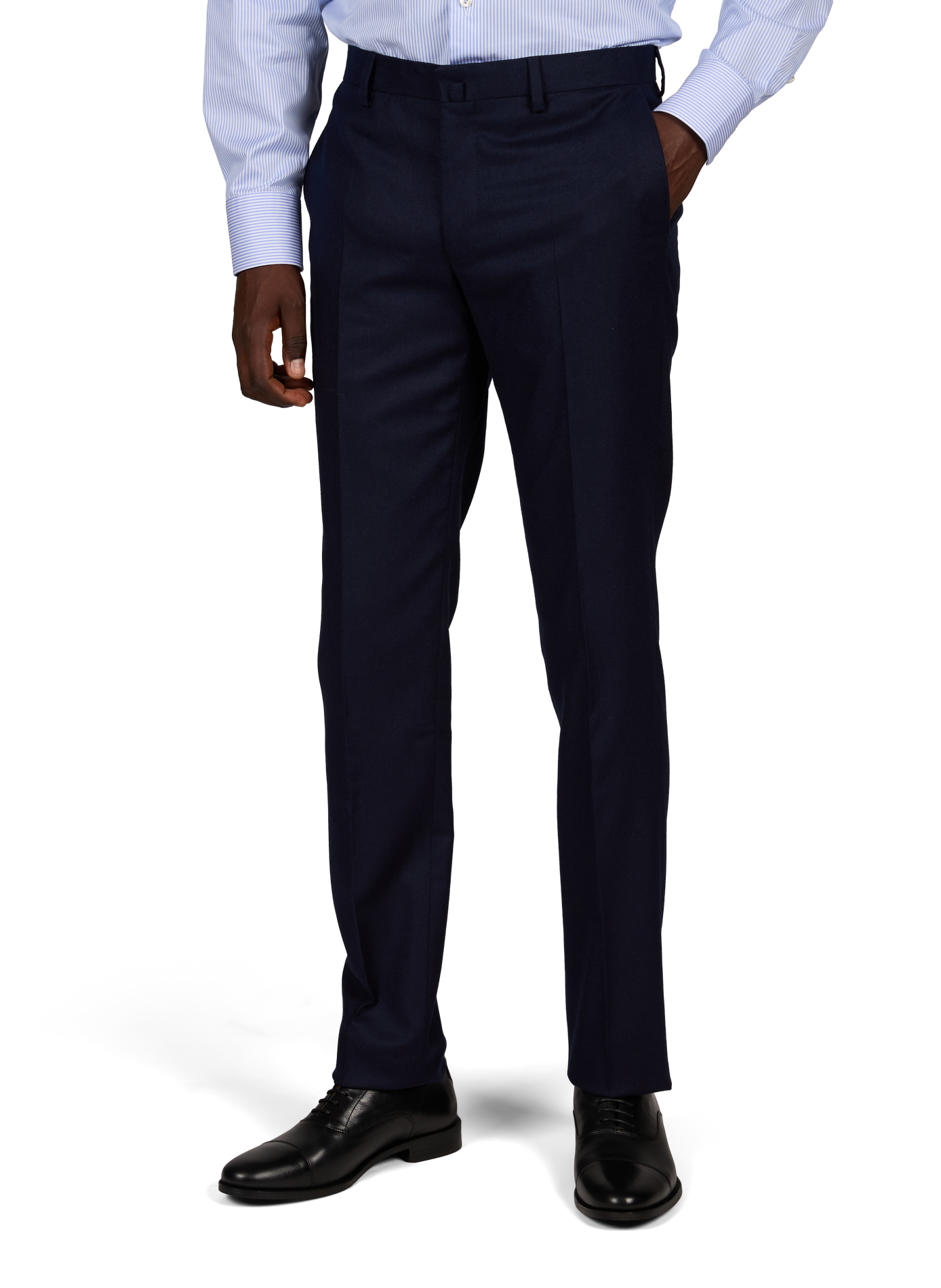 Schmale Wollhose HACKETT Blau