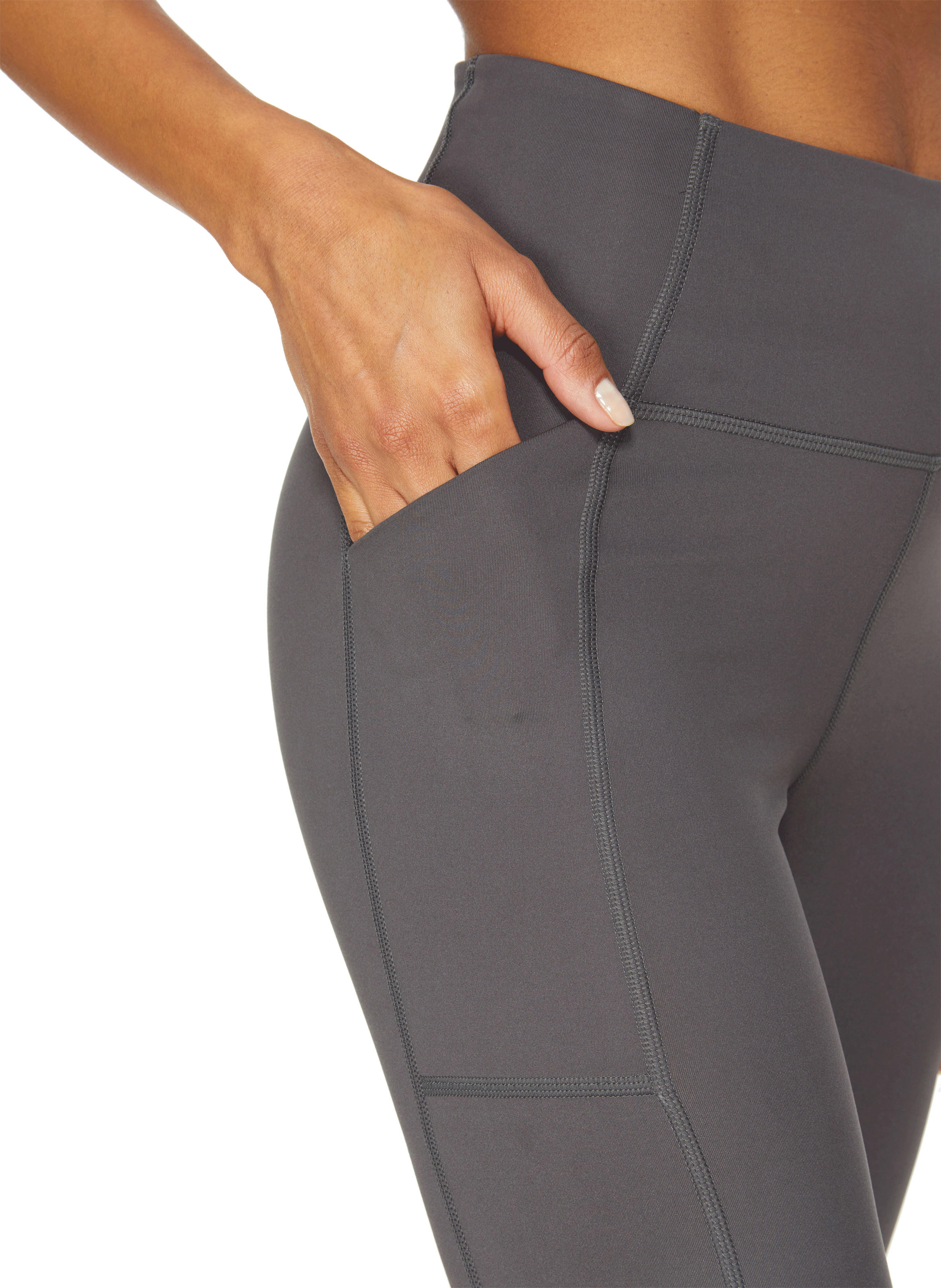 Leggings with pockets GIRLFRIEND COLLECTIVE Grey