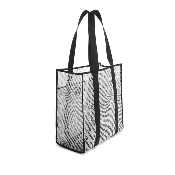 Sac cabas en maille griffée