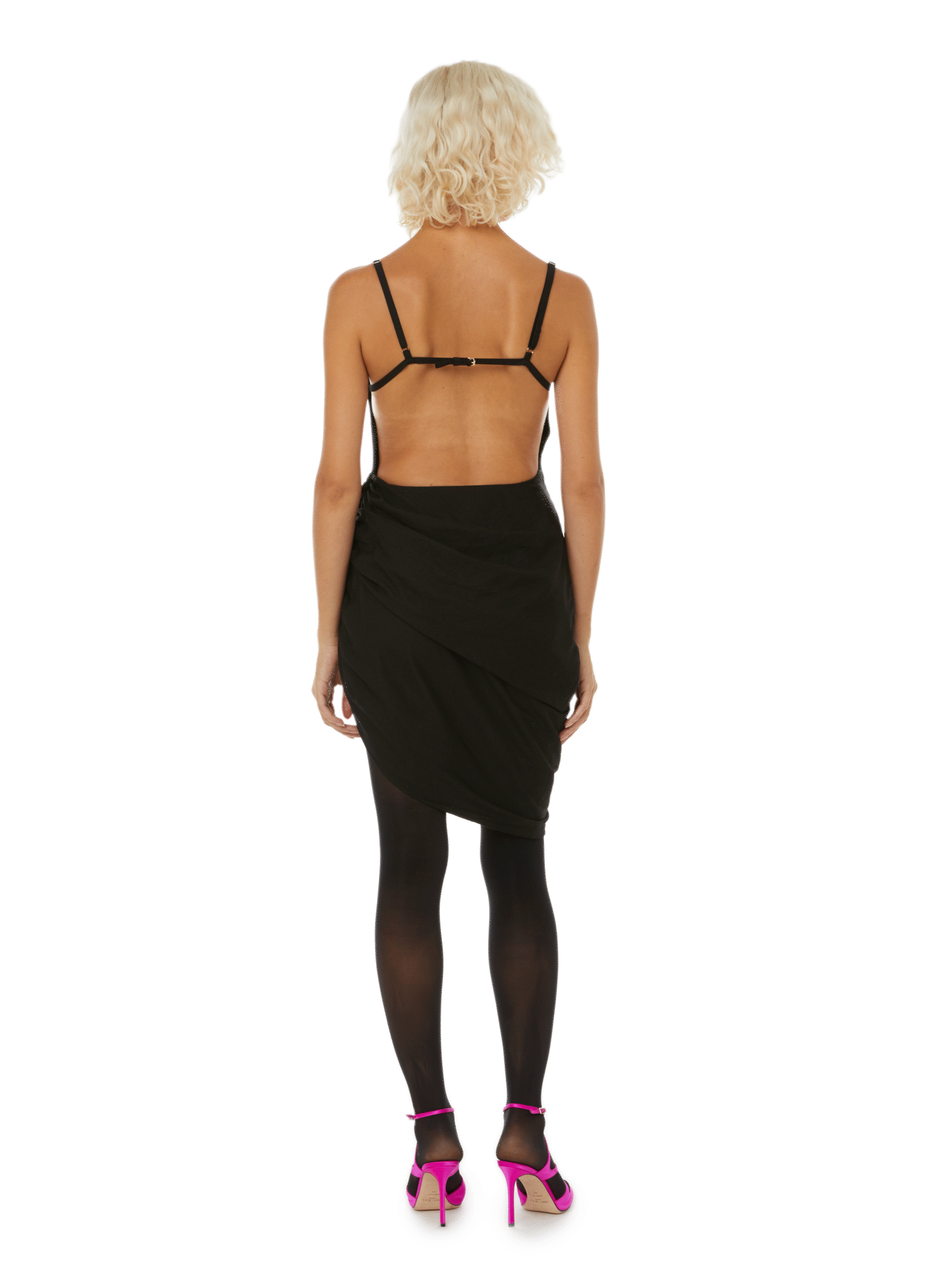 La Robe Saudade JACQUEMUS Noir