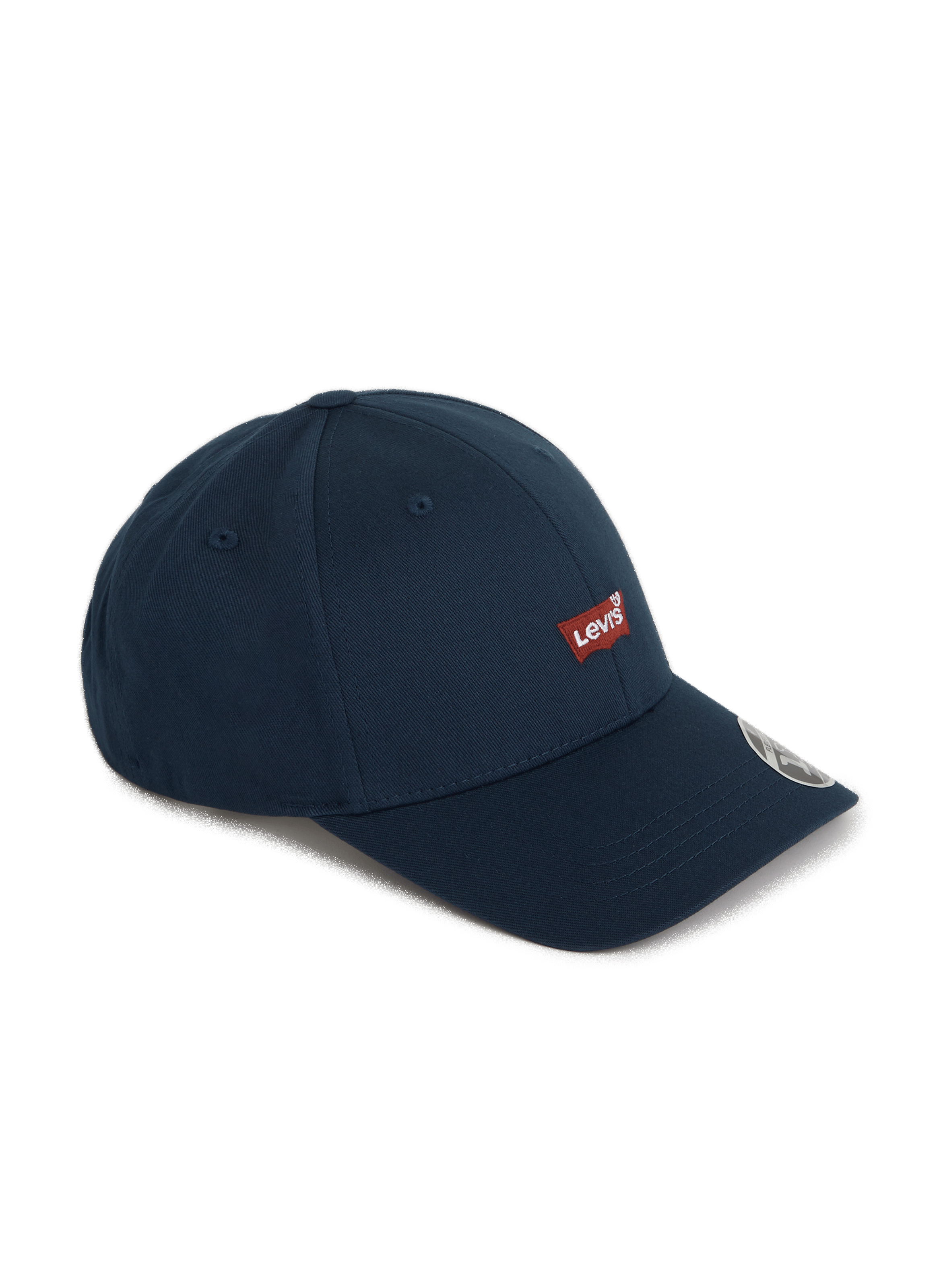 Logo cotton baseball cap Blue