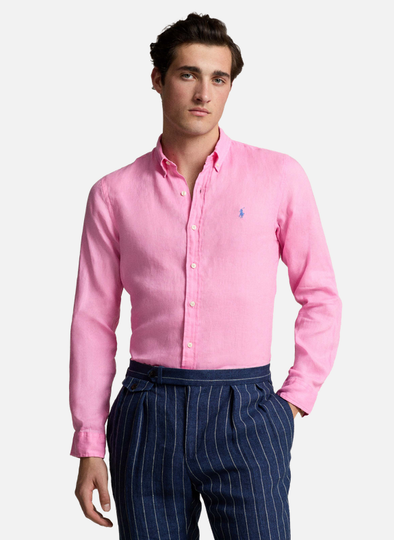 POLO RALPH LAUREN Linen shirt  Pink