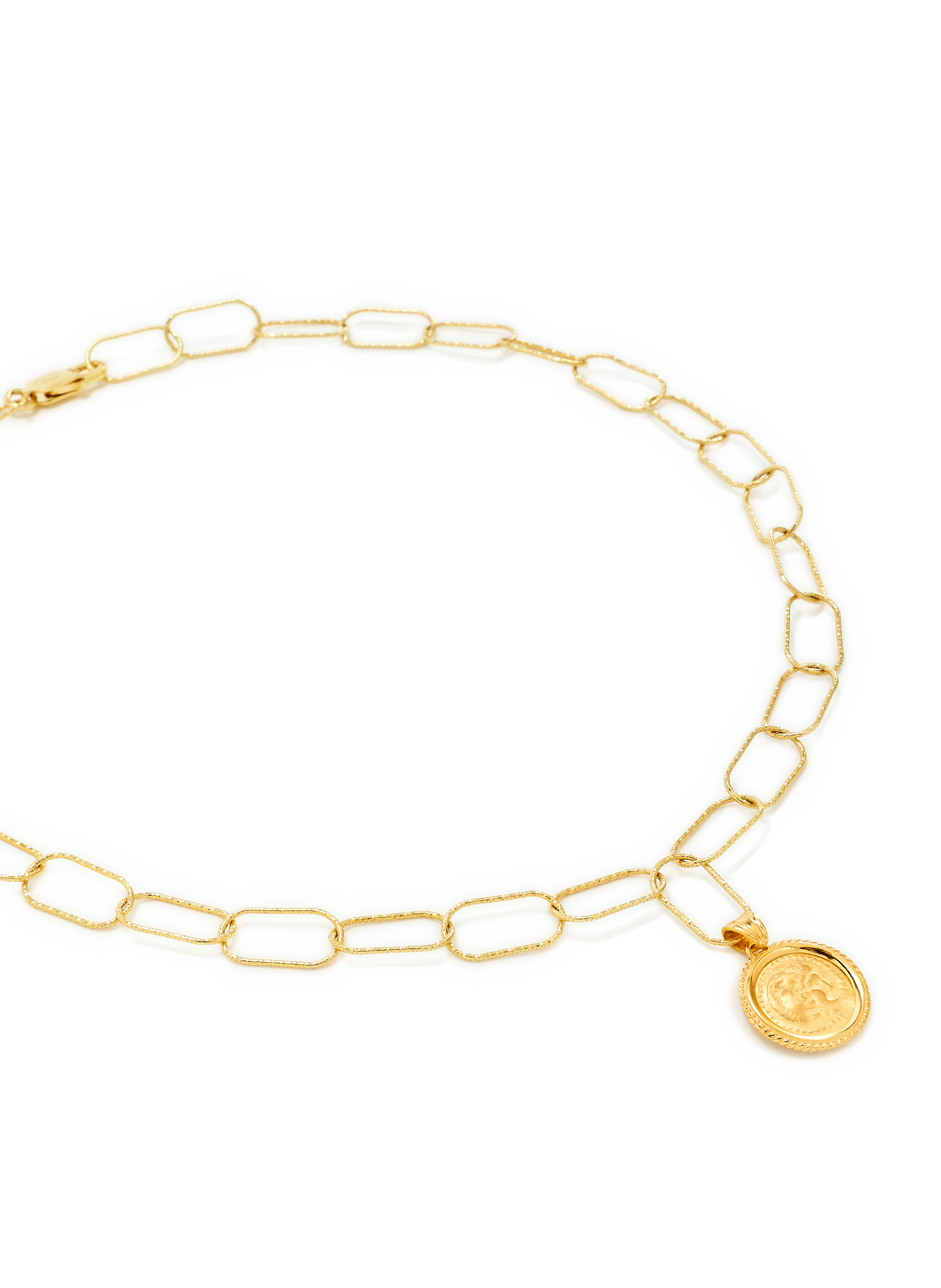 Collier Hercules Oval HERMINA ATHENS Doré