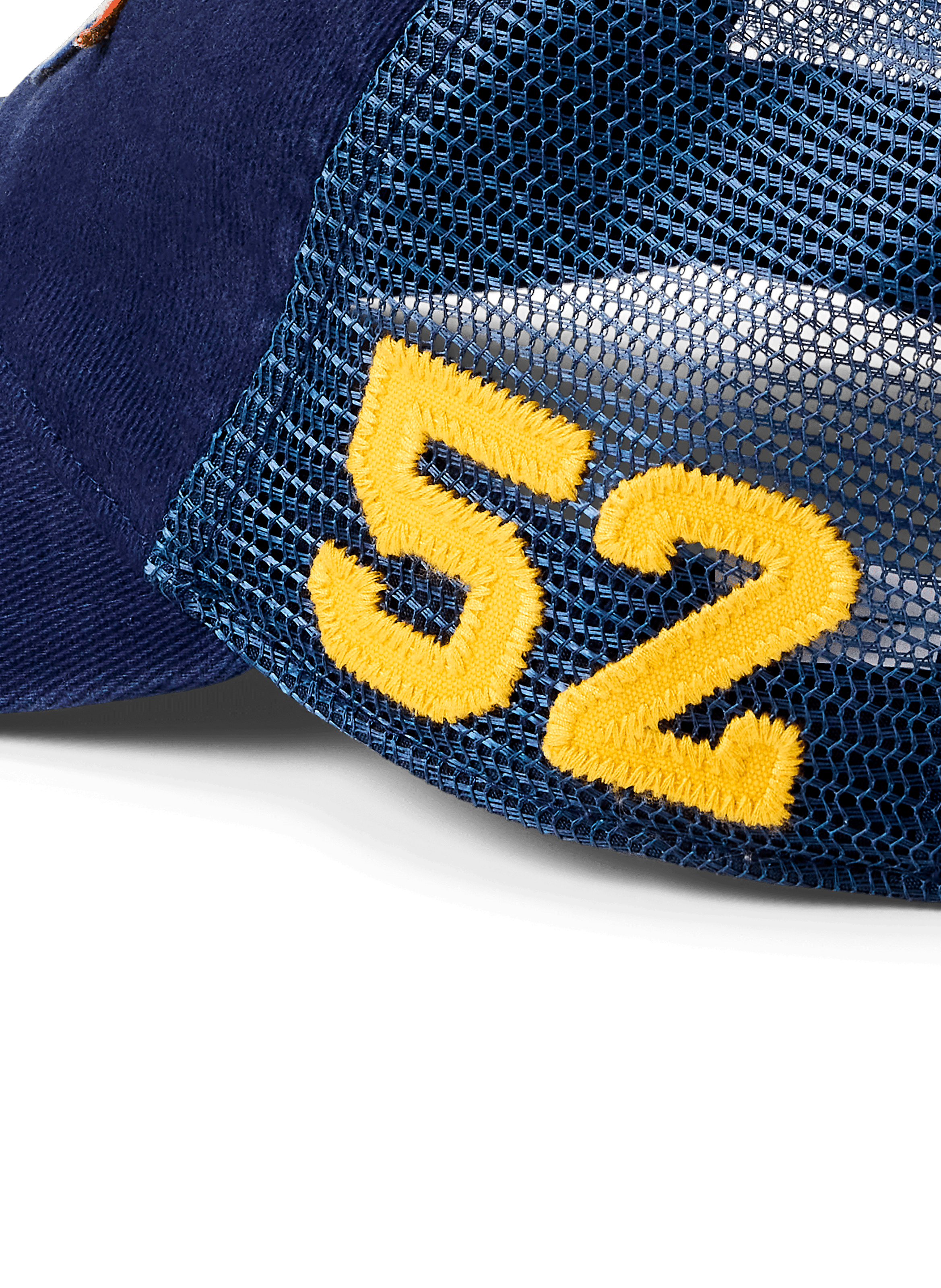 Casquette brodée en coton POLO RALPH LAUREN Bleu