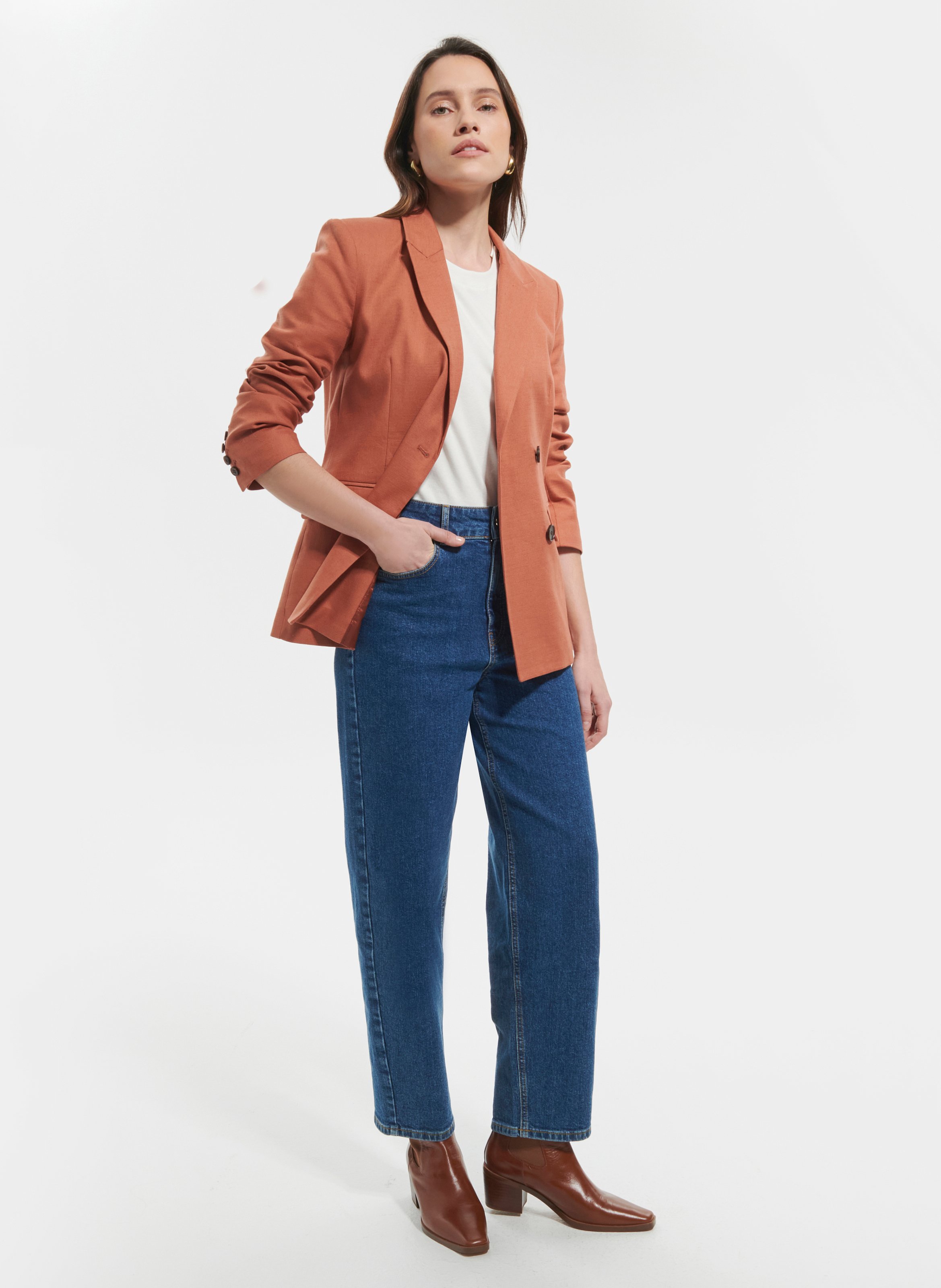 Veste  veneziana ZAPA Marron