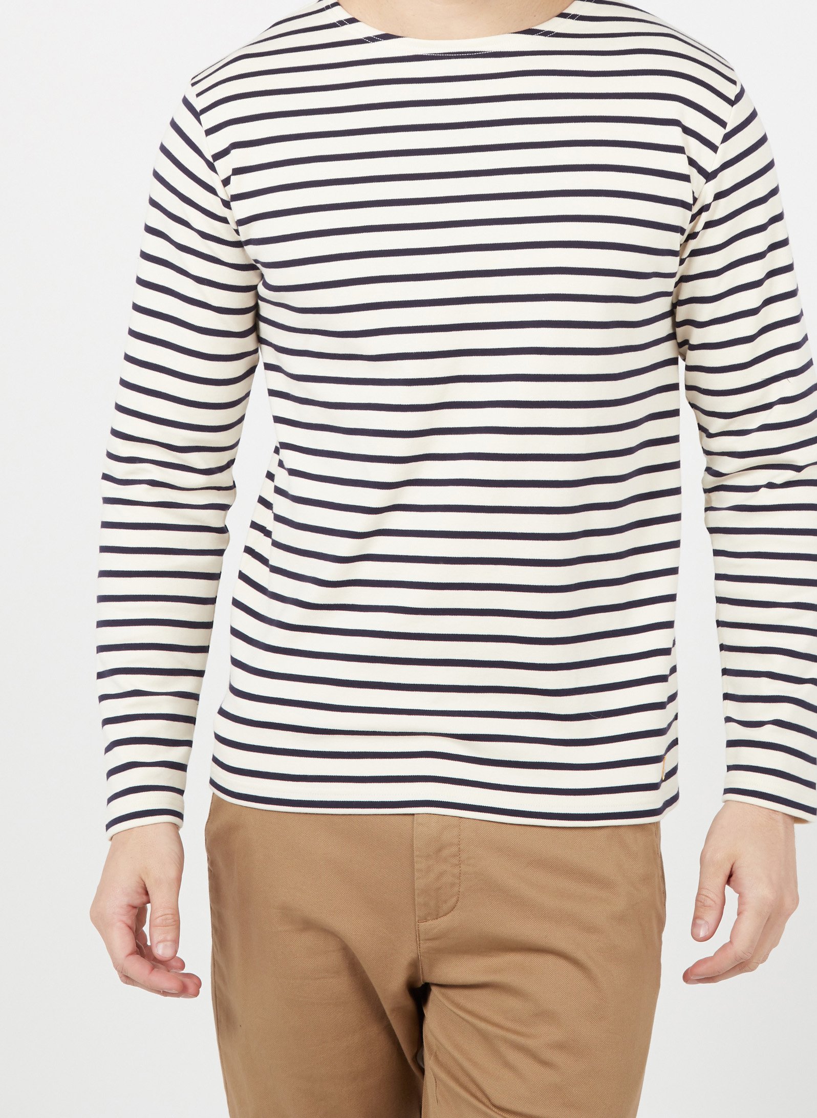 Marinière regular-fit en coton ARMOR-LUX Beige