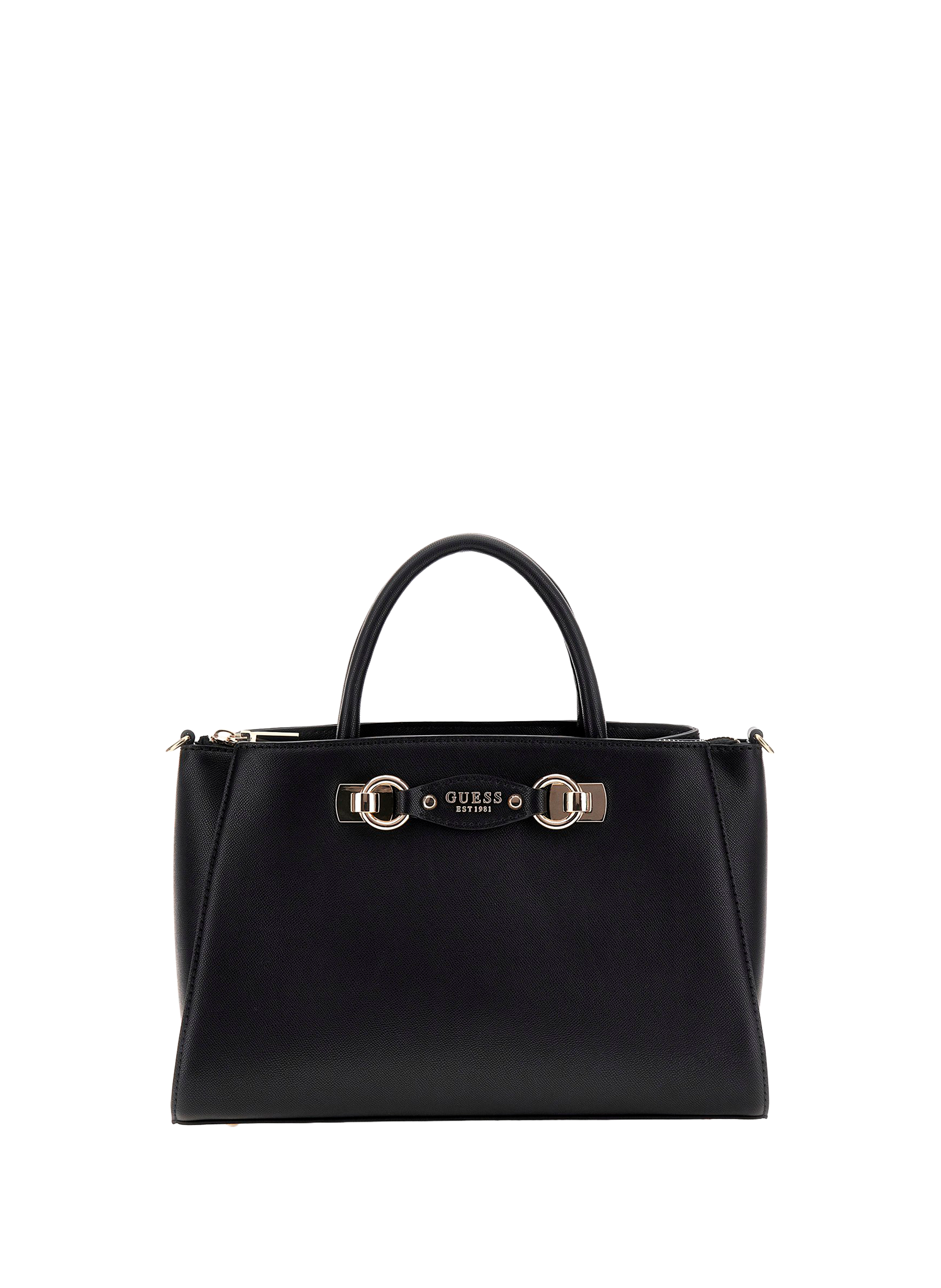 GUESS Sac à main à bandoulière amovible Black