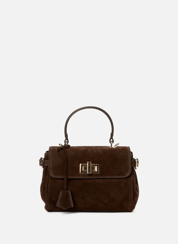 Cleo leather handbag Brown by SAISON 1865 SAISON 1865 Cleo leather handbag Brown