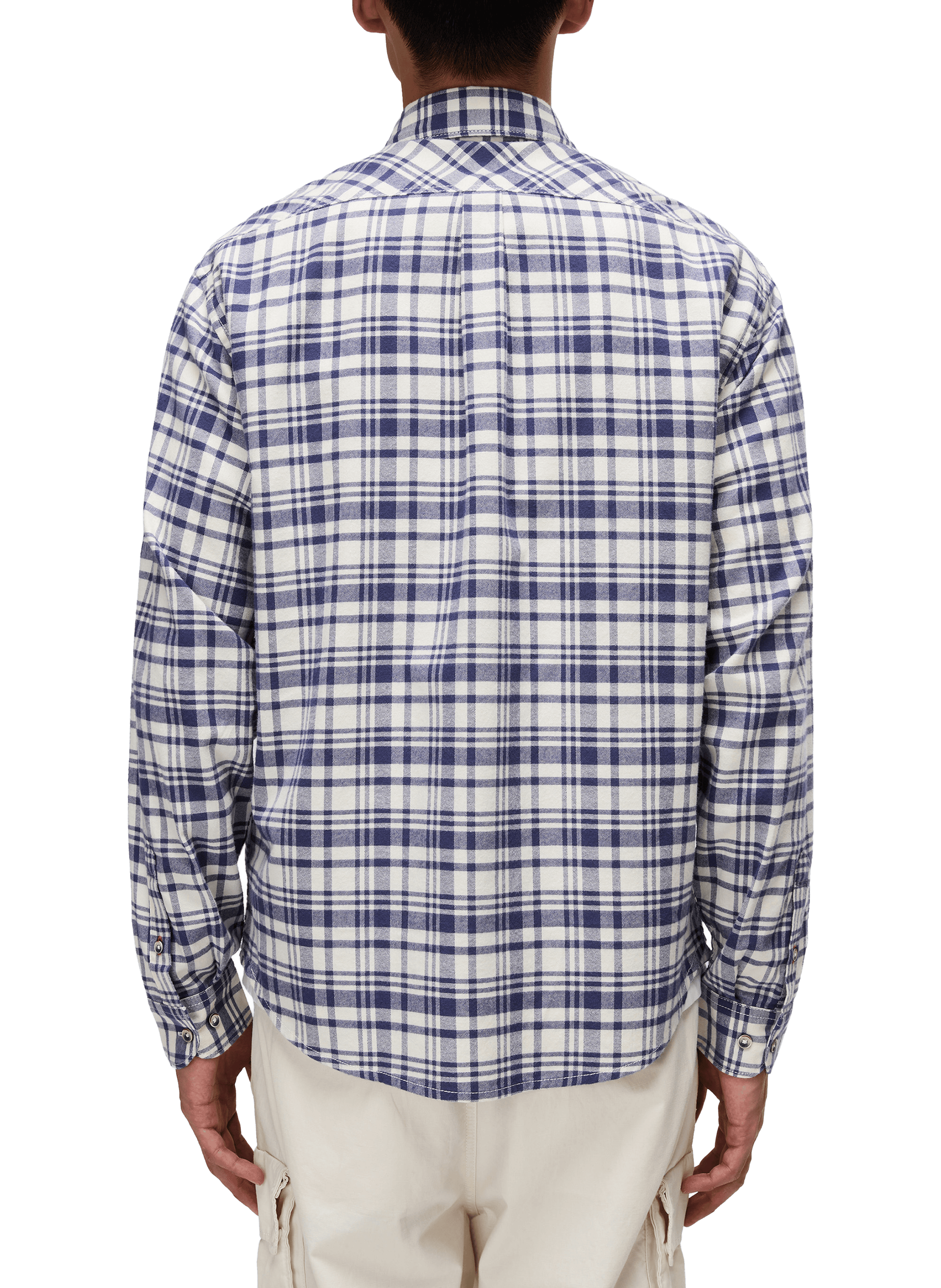 Checked shirt with American collar in cotton NAPAPIJRI Multicolour