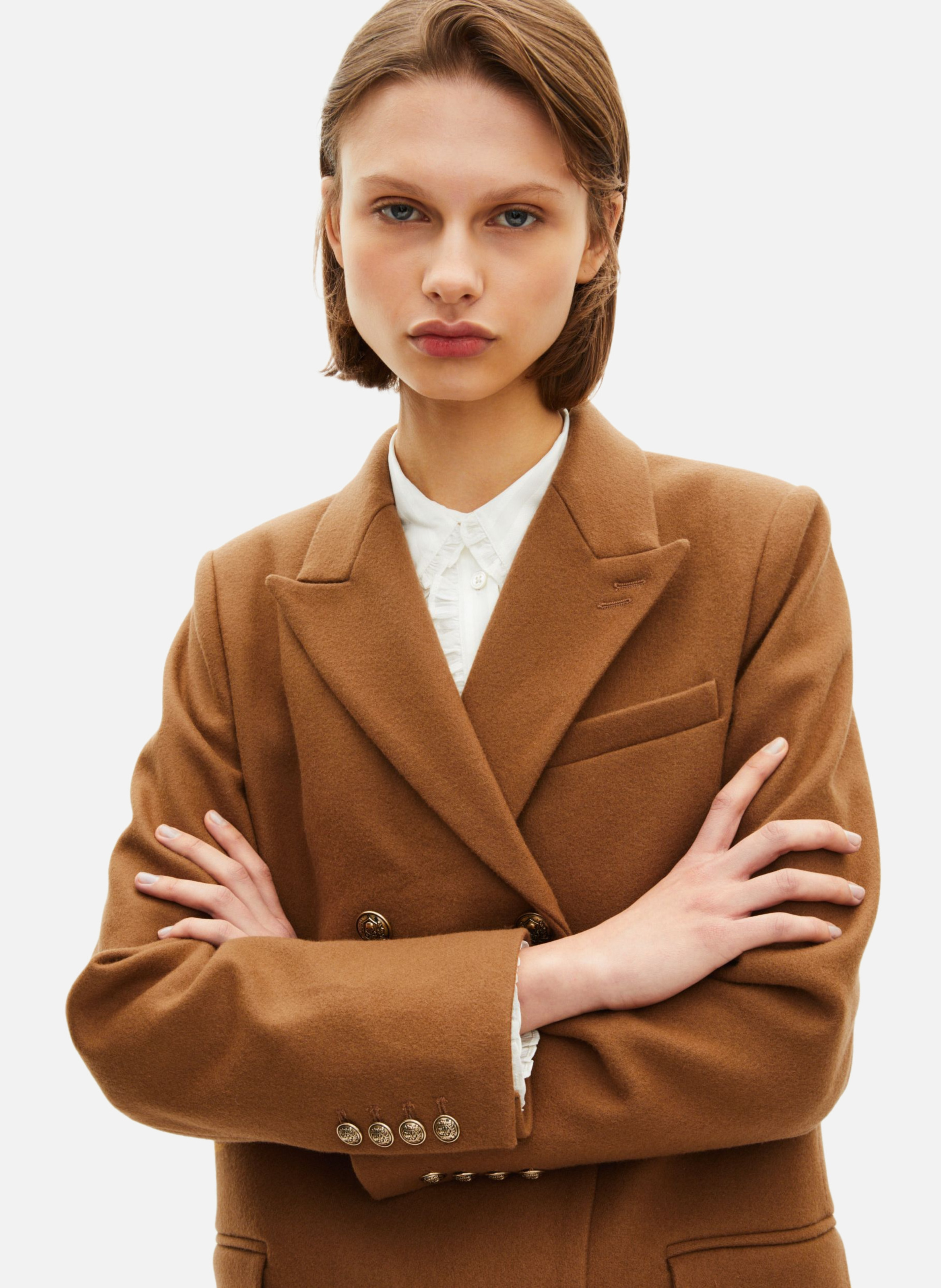 Manteau long THE KOOPLES Marron