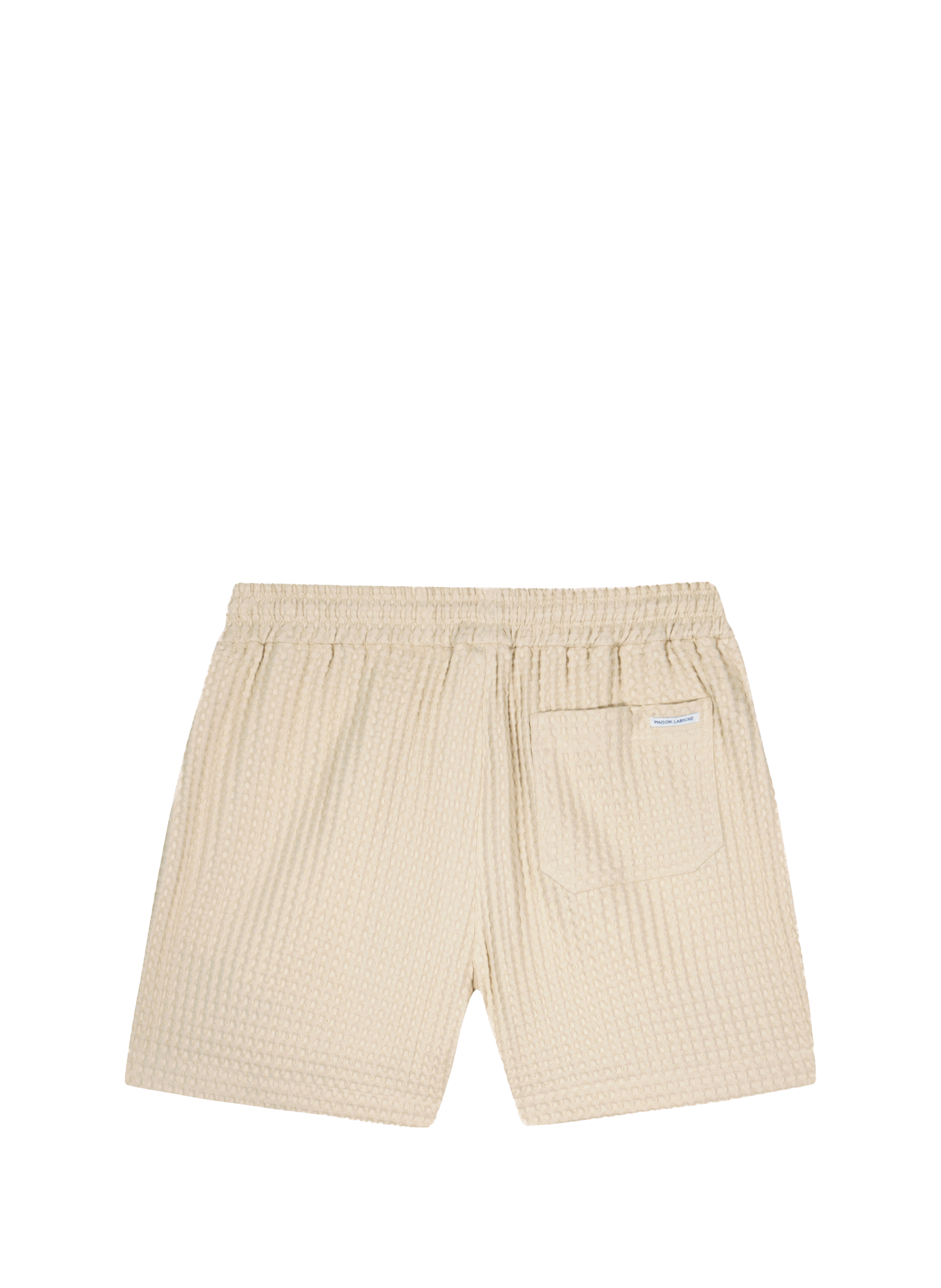 Short Herelle en coton gaufré MAISON LABICHE Beige