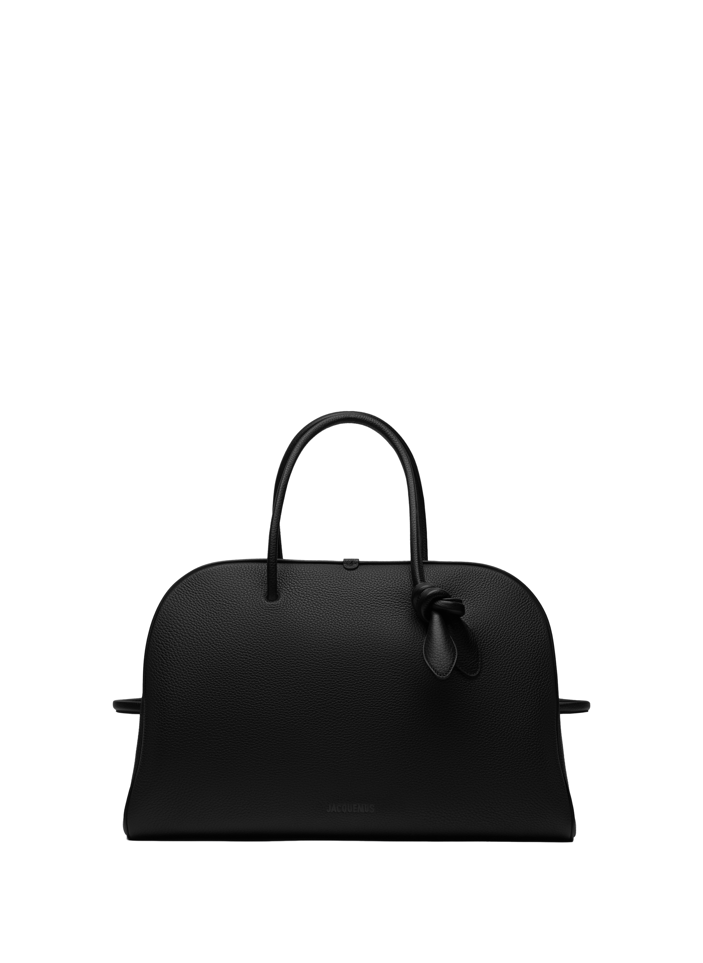 Sac Le grand Turismo en cuir JACQUEMUS Noir