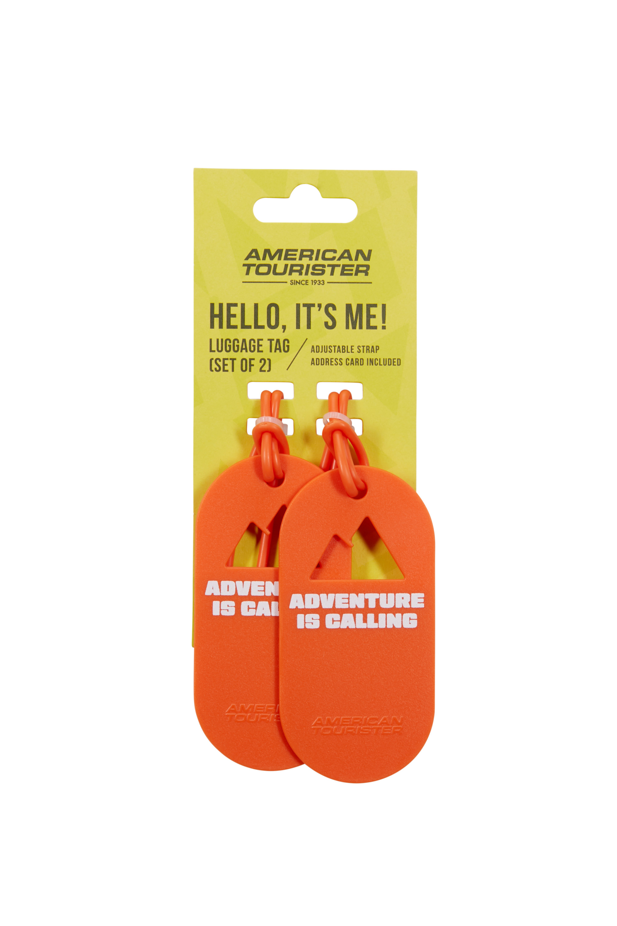 Étiquette bagages taille s AMERICAN TOURISTER Orange