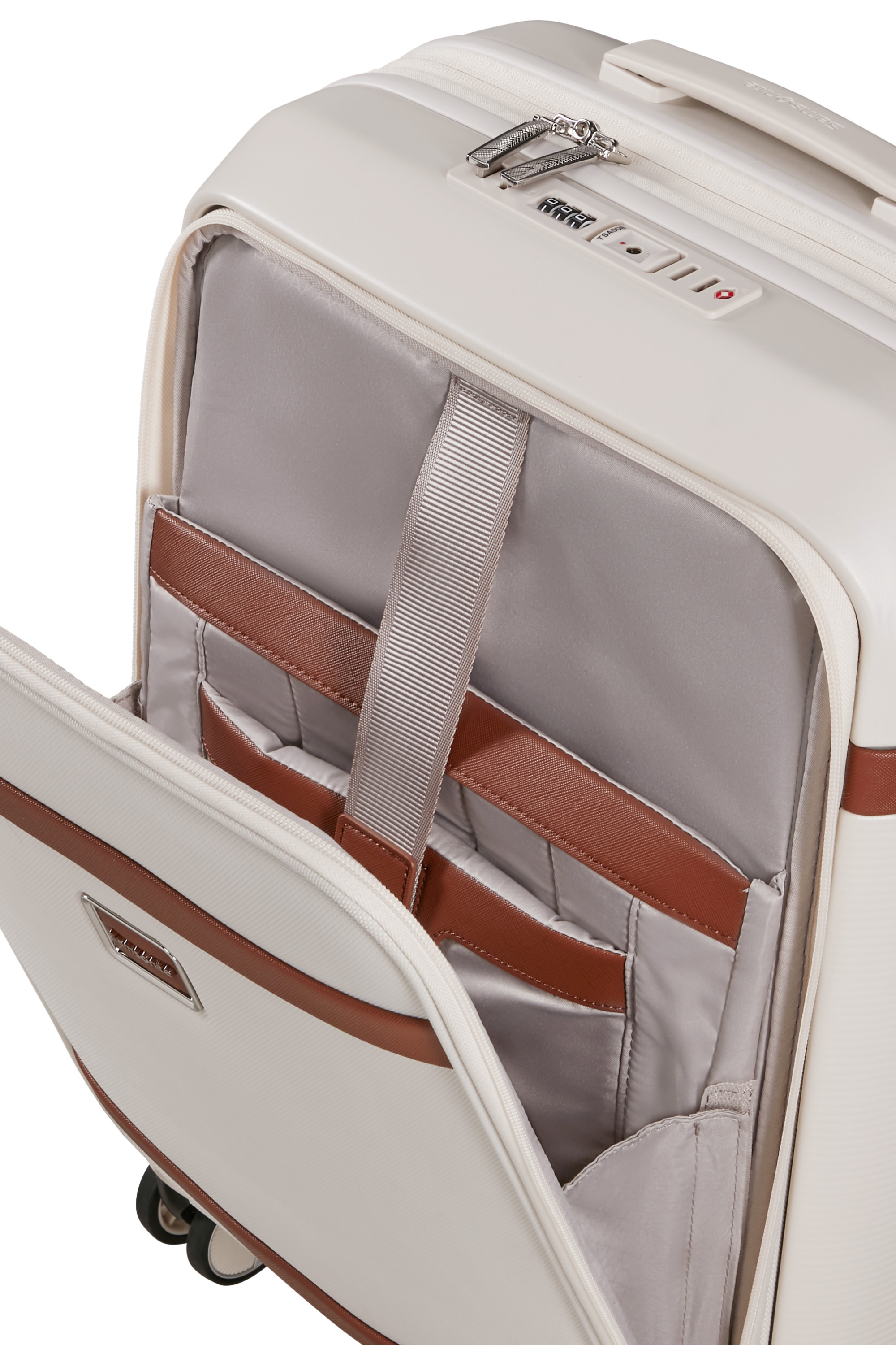 Image valise 4 roues taille s SAMSONITE Doré