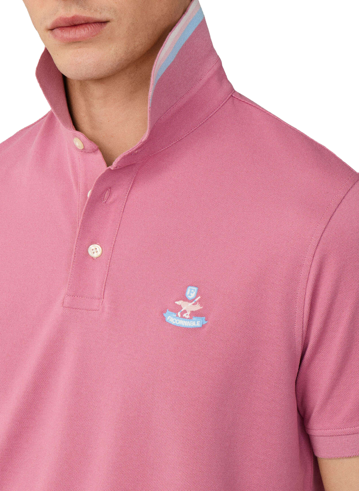  Cotton polo shirt  FACONNABLE Red