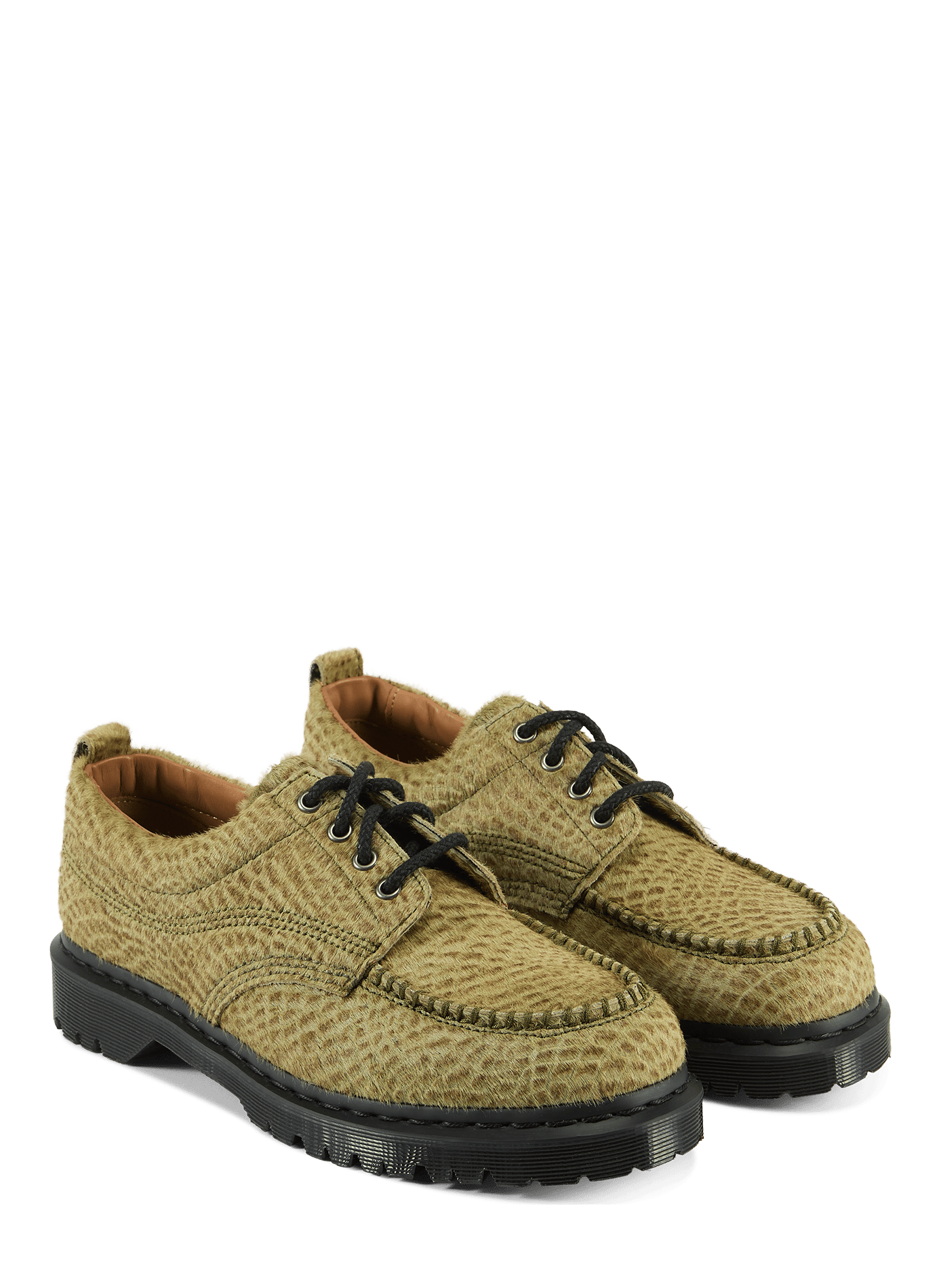 Lowell leather derbies DR. MARTENS Brown