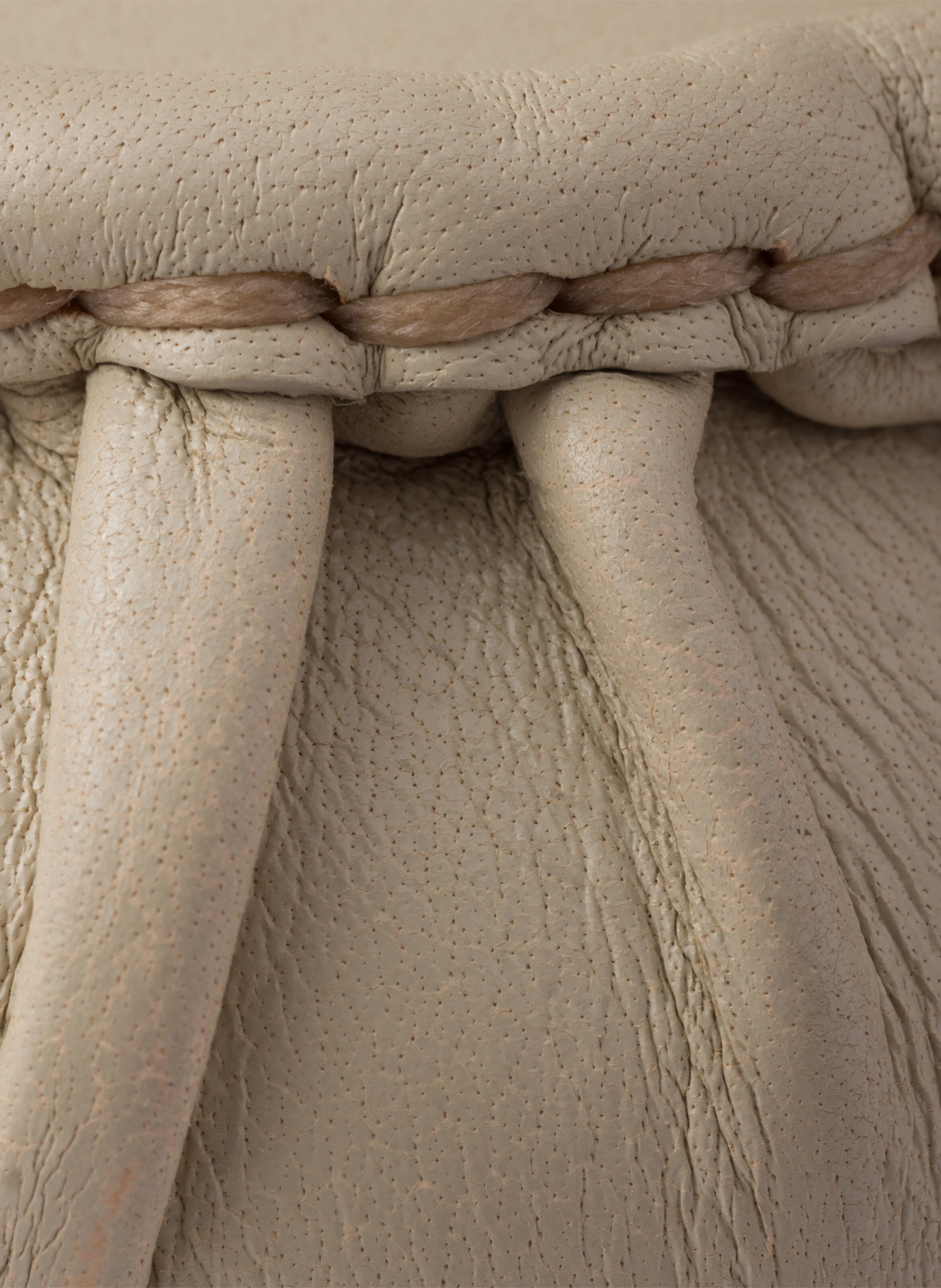 Mocassins en cuir PRADA Beige